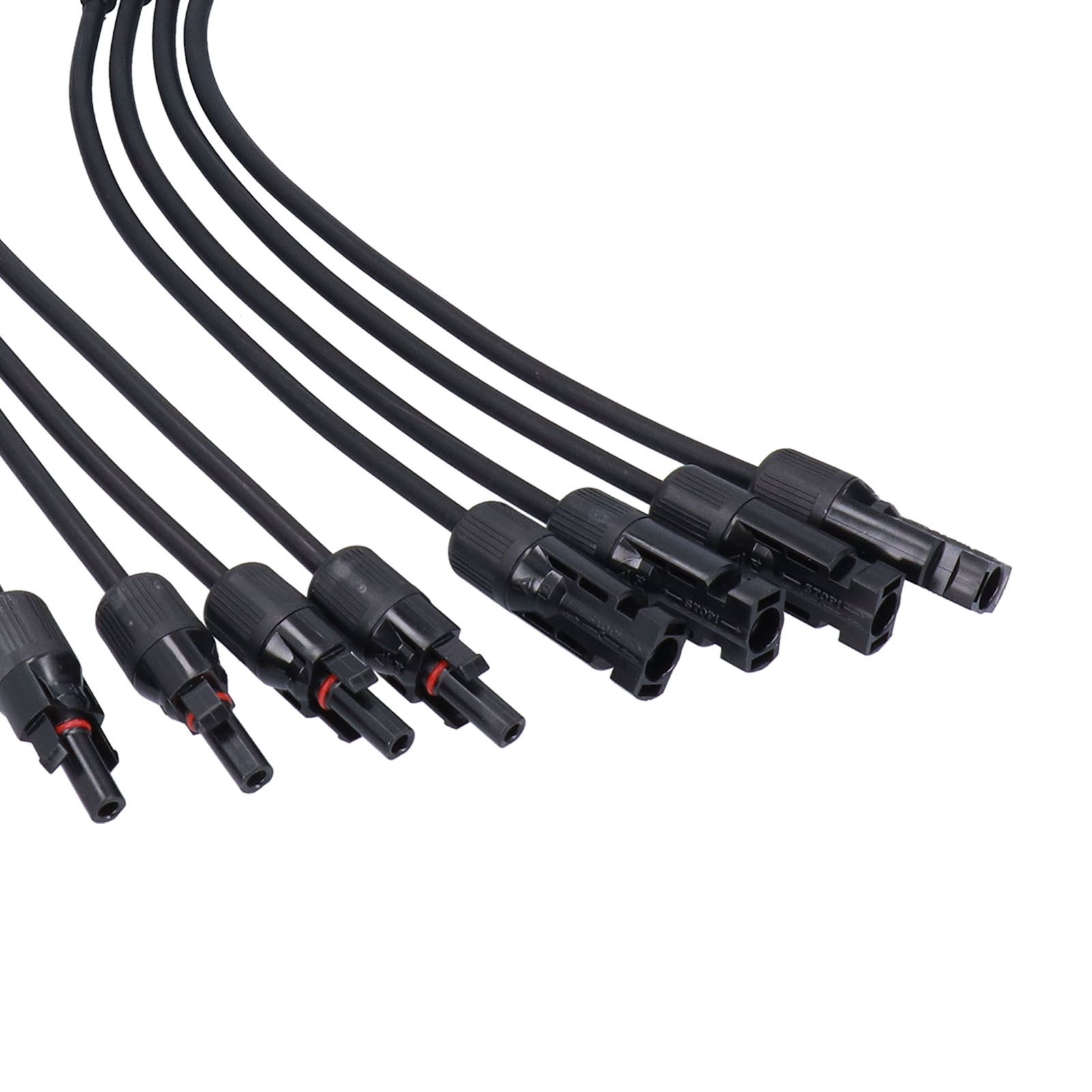 Solar Panel Connector 4 Branch Y Type Parallel Connector Solar Panel Extension view 15
