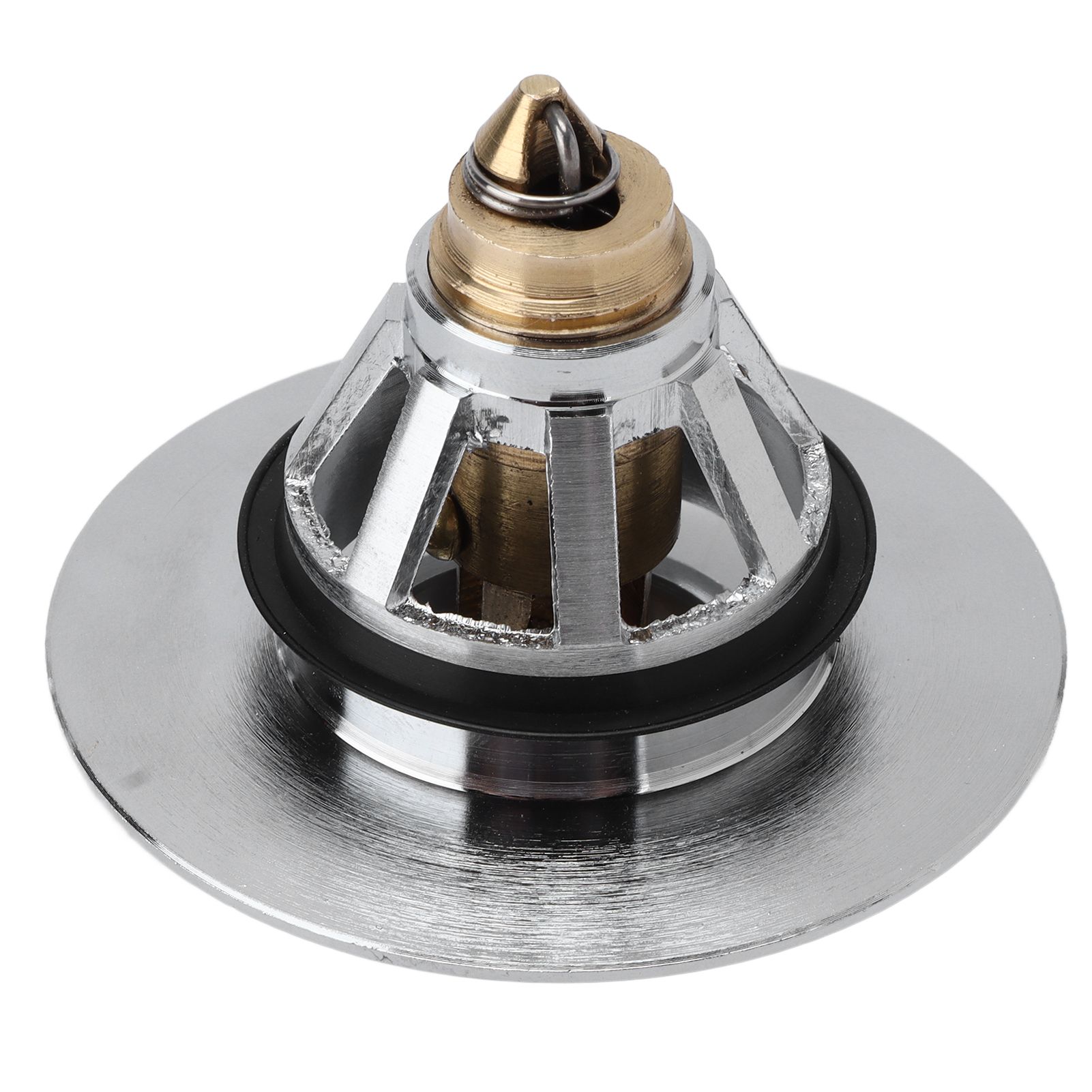 Wash Basin Bounce Drain Filter with Gasket Push Type Sink Draining Stopper view 8
