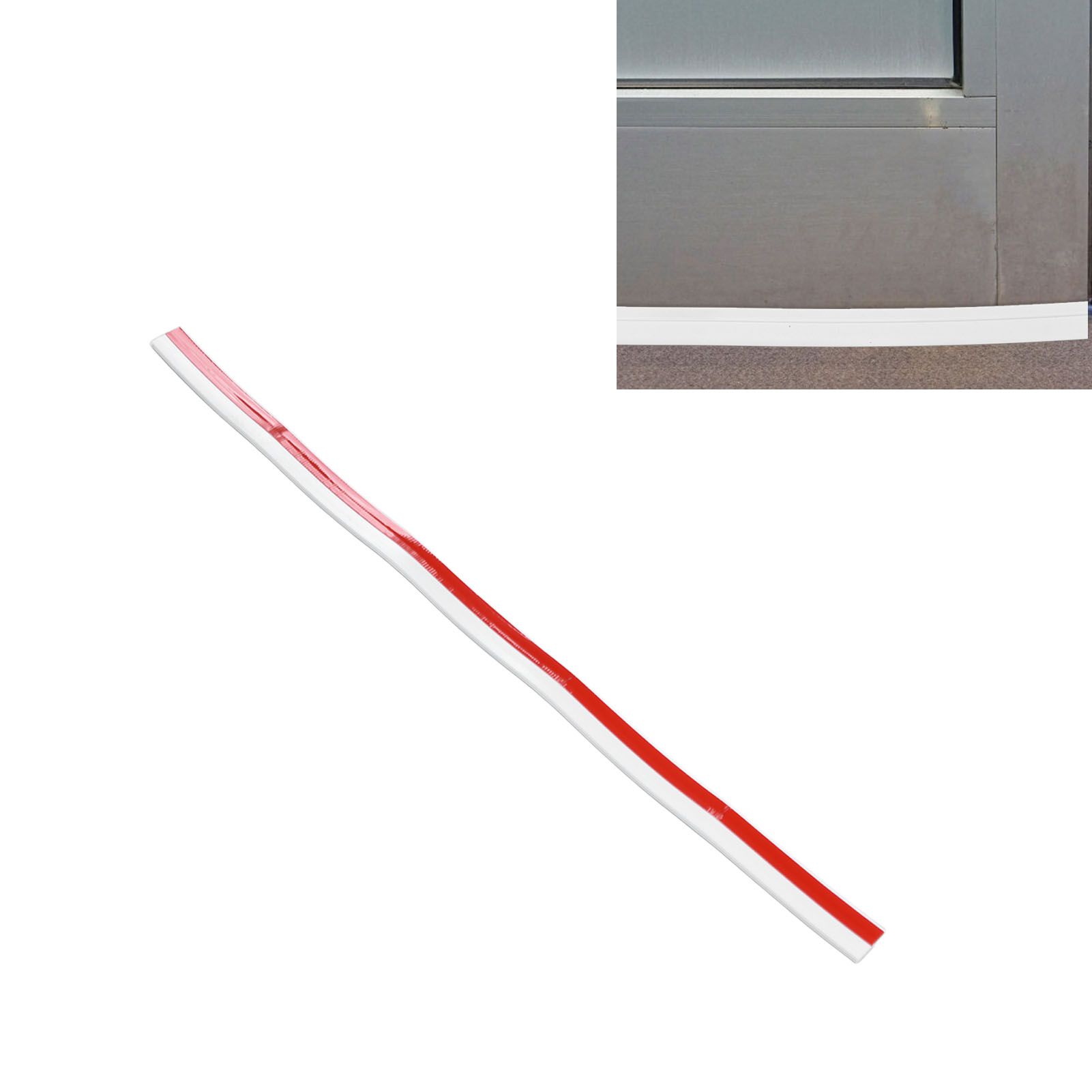 Door Sealing Tape Windproof Dustproof Soundproof Silicone Rubber Sealing Strip view 12