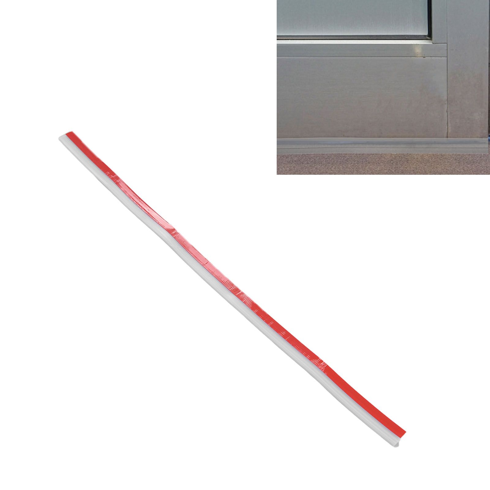 Door Sealing Tape Windproof Dustproof Soundproof Silicone Rubber Sealing Strip view 12