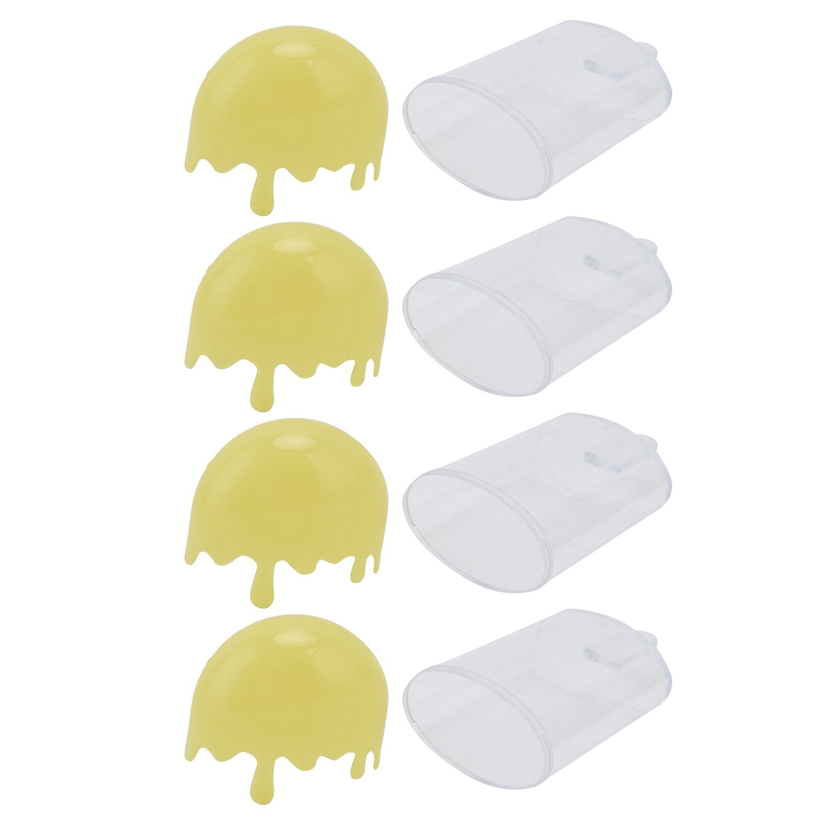 12Pcs Ice Cream Shape Candy Box Plastic Candy Case Container Wedding Party view 4
