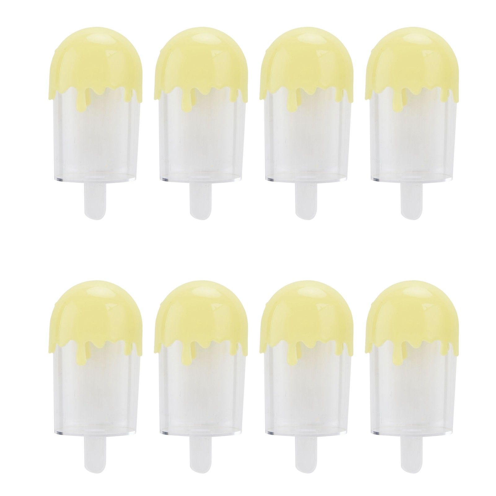 12Pcs Ice Cream Shape Candy Box Plastic Candy Case Container Wedding Party view 9