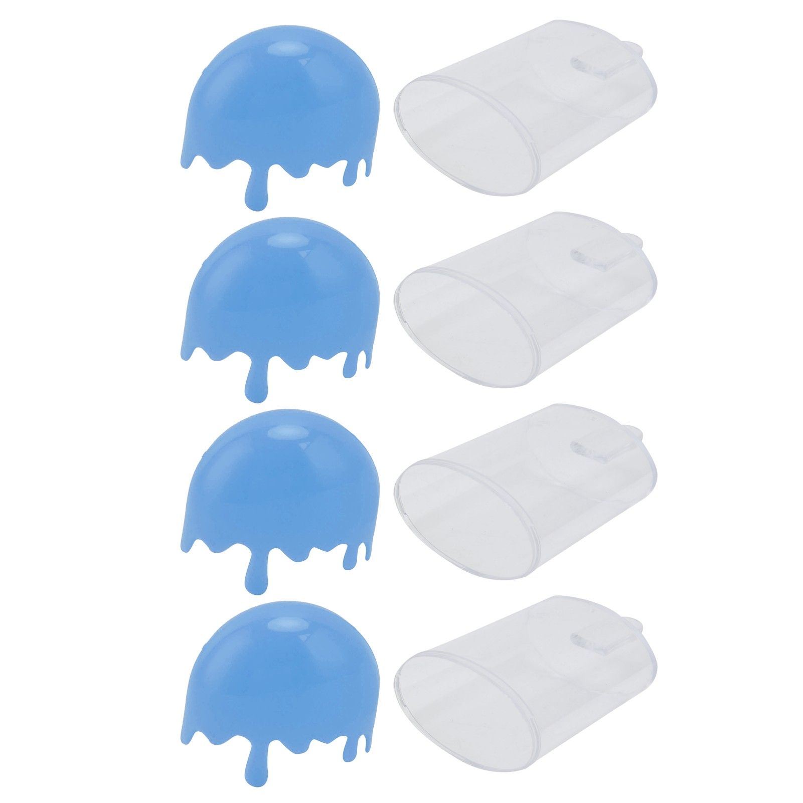 12Pcs Ice Cream Shape Candy Box Plastic Candy Case Container Wedding Party view 4