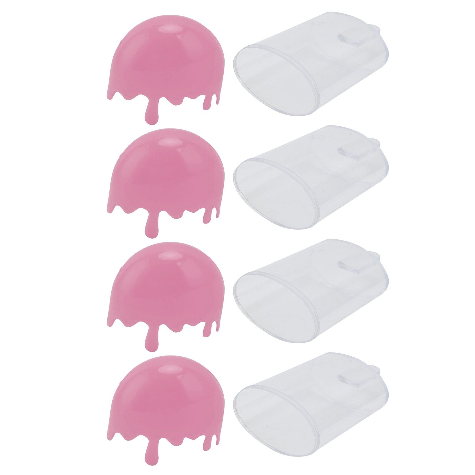 12Pcs Ice Cream Shape Candy Box Plastic Candy Case Container Wedding Party view 4