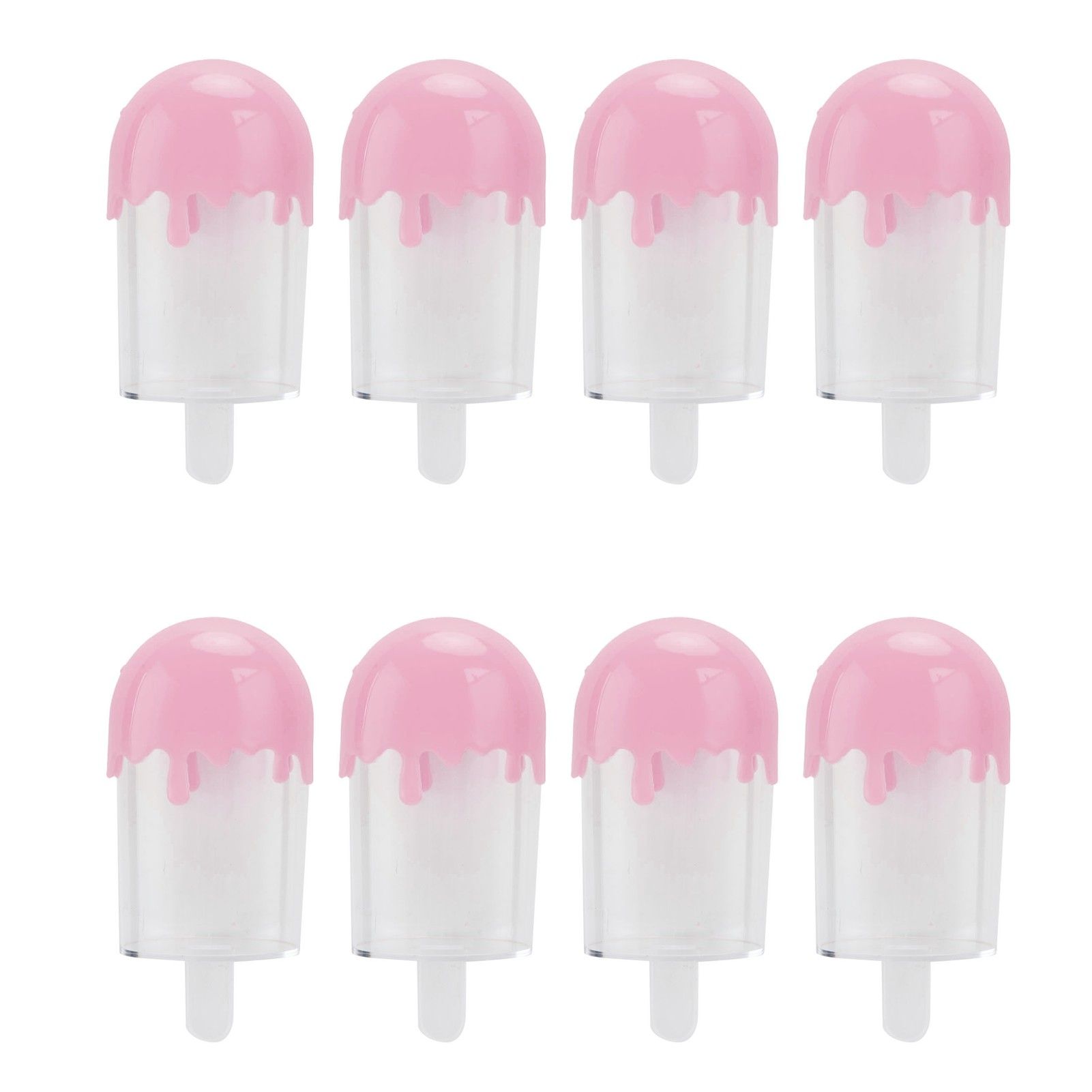 12Pcs Ice Cream Shape Candy Box Plastic Candy Case Container Wedding Party view 9