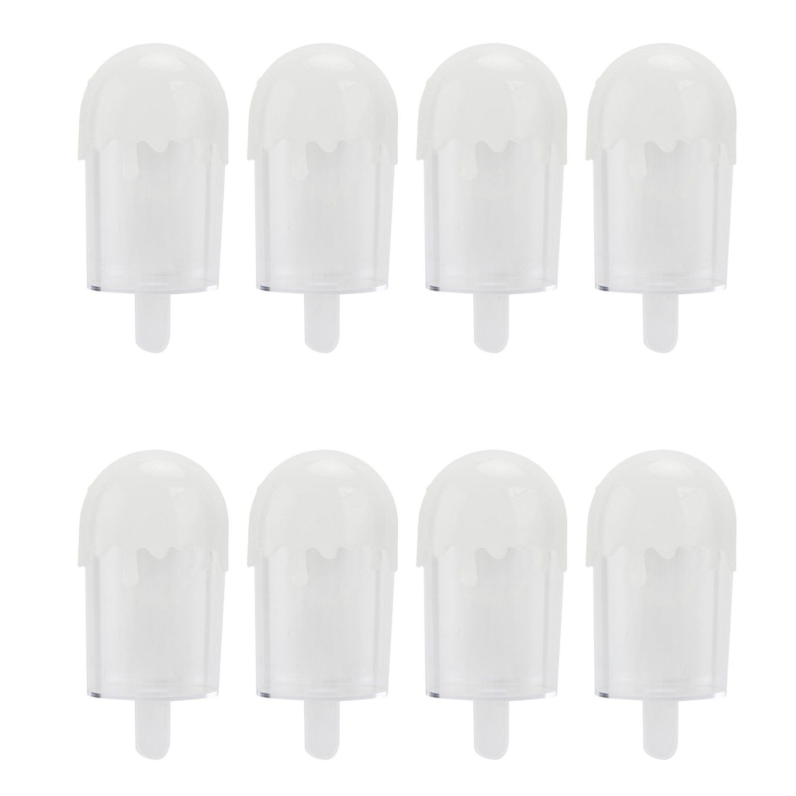 12Pcs Ice Cream Shape Candy Box Plastic Candy Case Container Wedding Party view 9