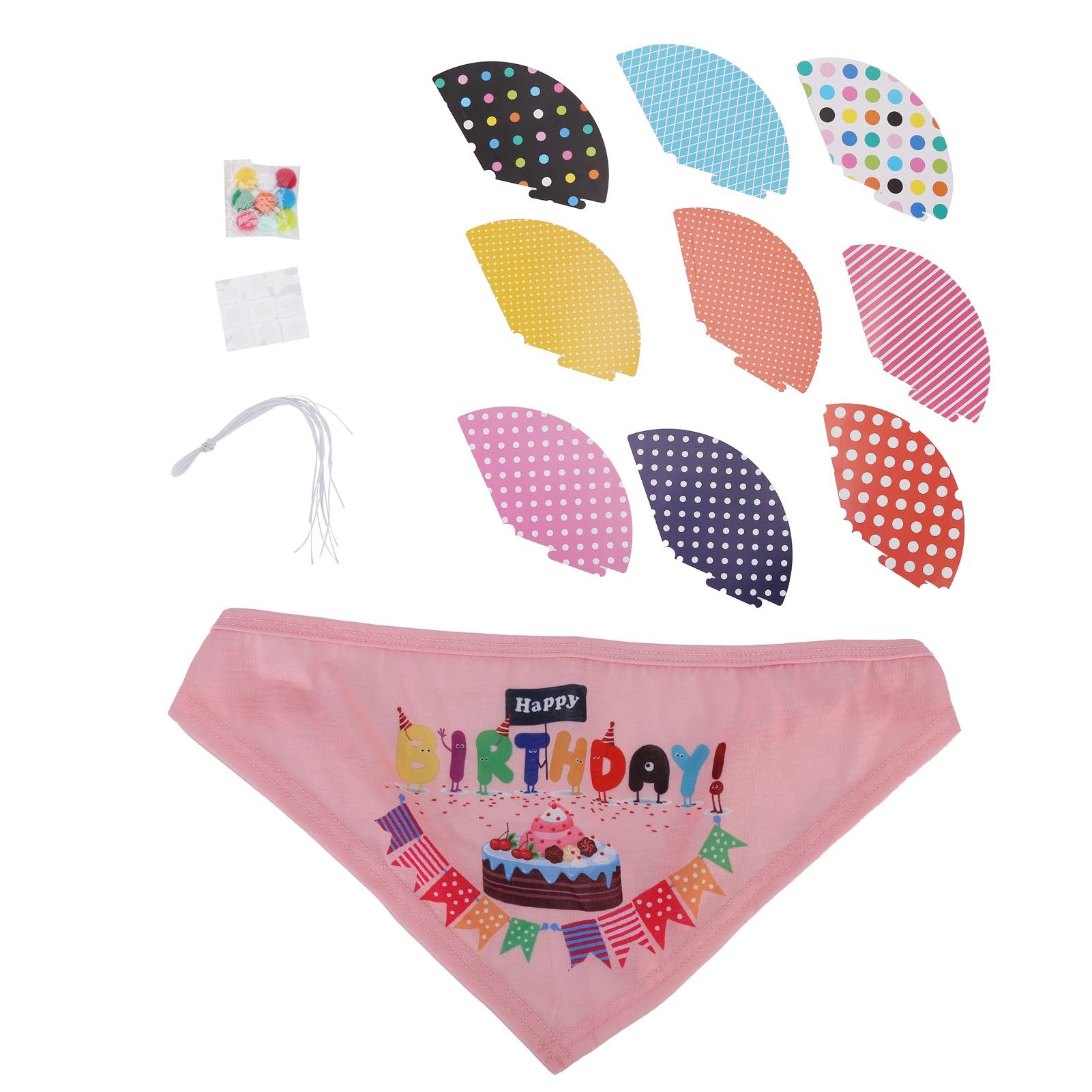Dog Birthday Hat Creative Pet Birthday Party Hat Animal Dog One Year Old view 5