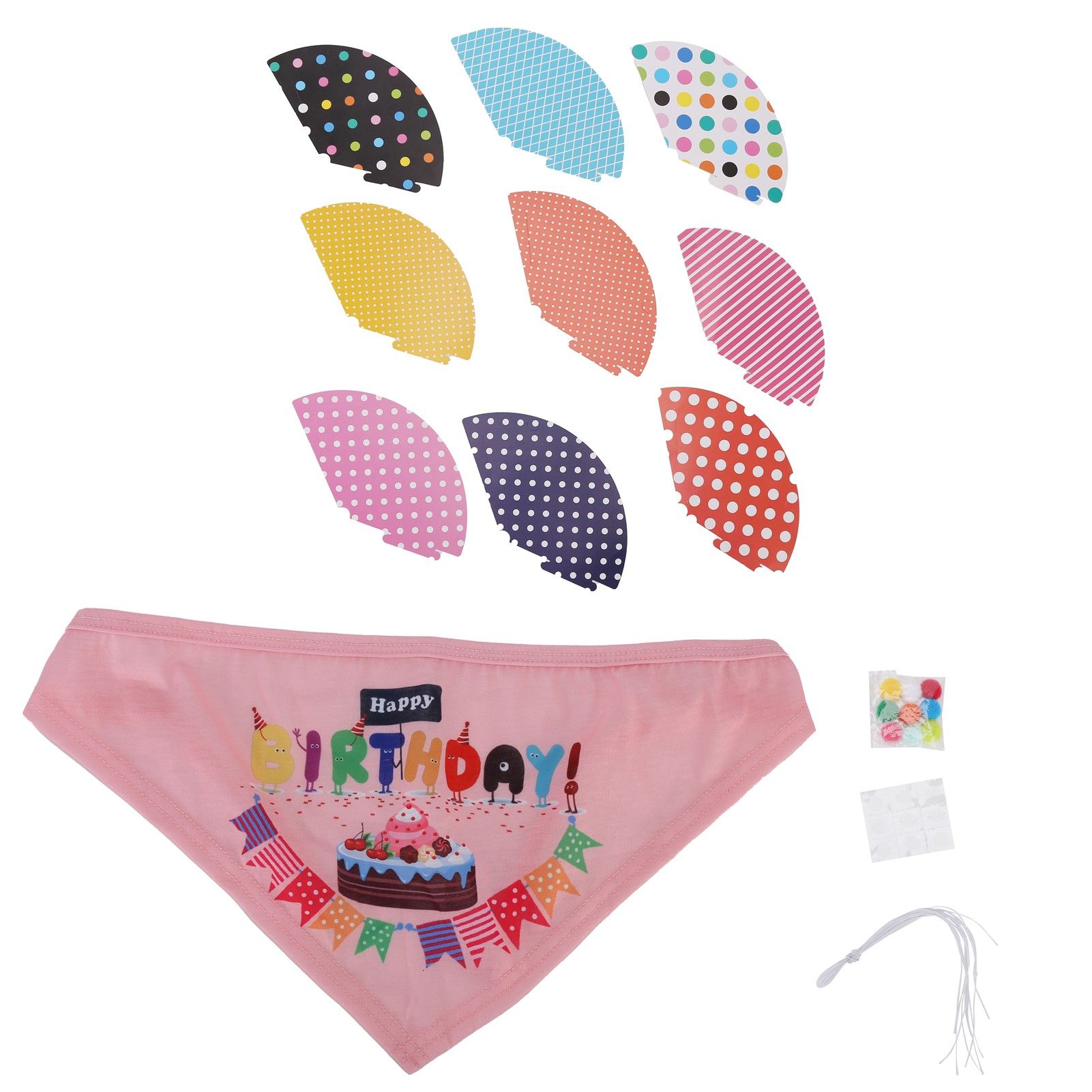 Dog Birthday Hat Creative Pet Birthday Party Hat Animal Dog One Year Old view 6