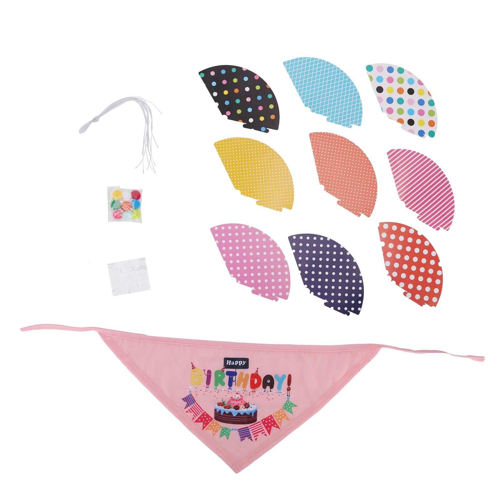Dog Birthday Hat Creative Pet Birthday Party Hat Animal Dog One Year Old view 8