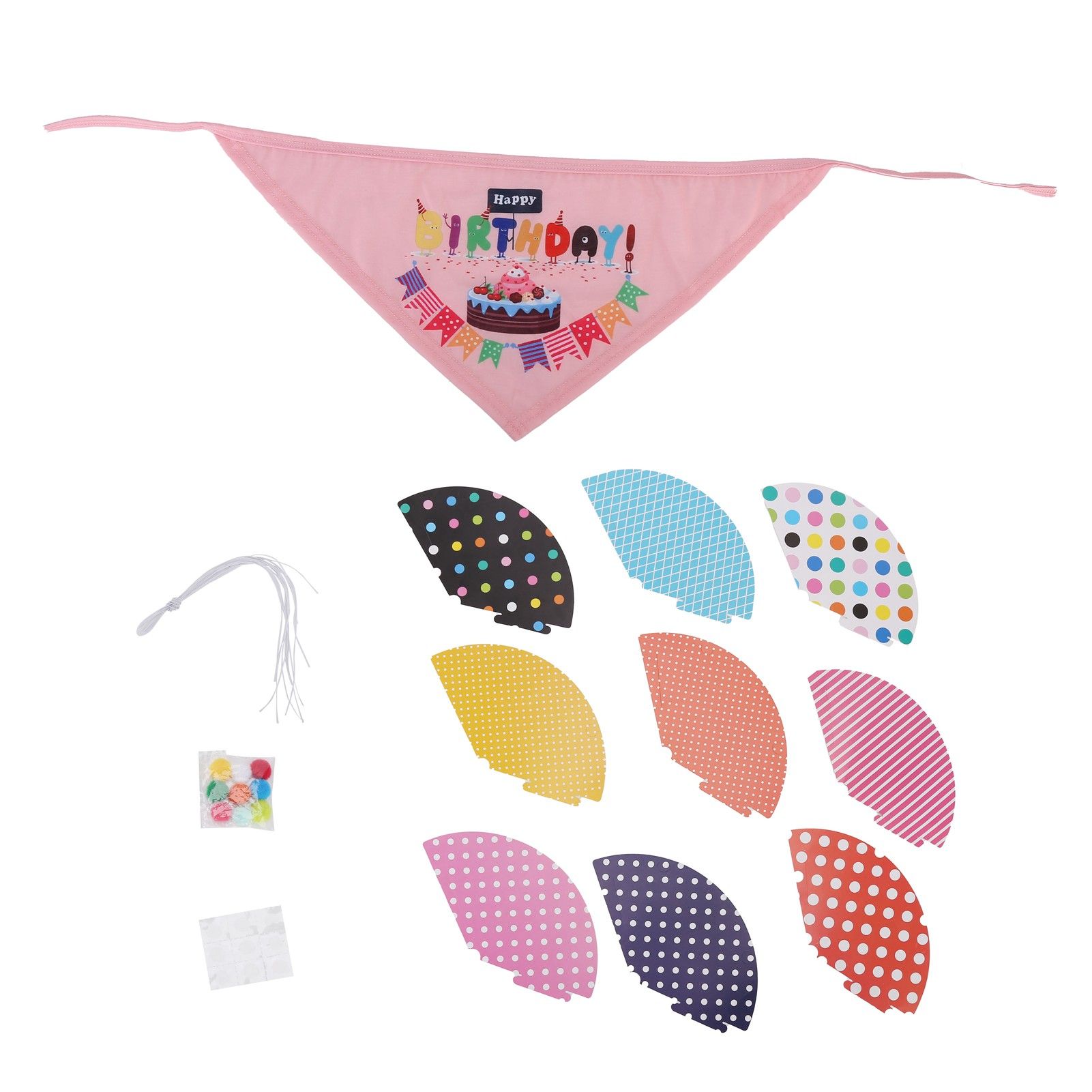 Dog Birthday Hat Creative Pet Birthday Party Hat Animal Dog One Year Old view 9