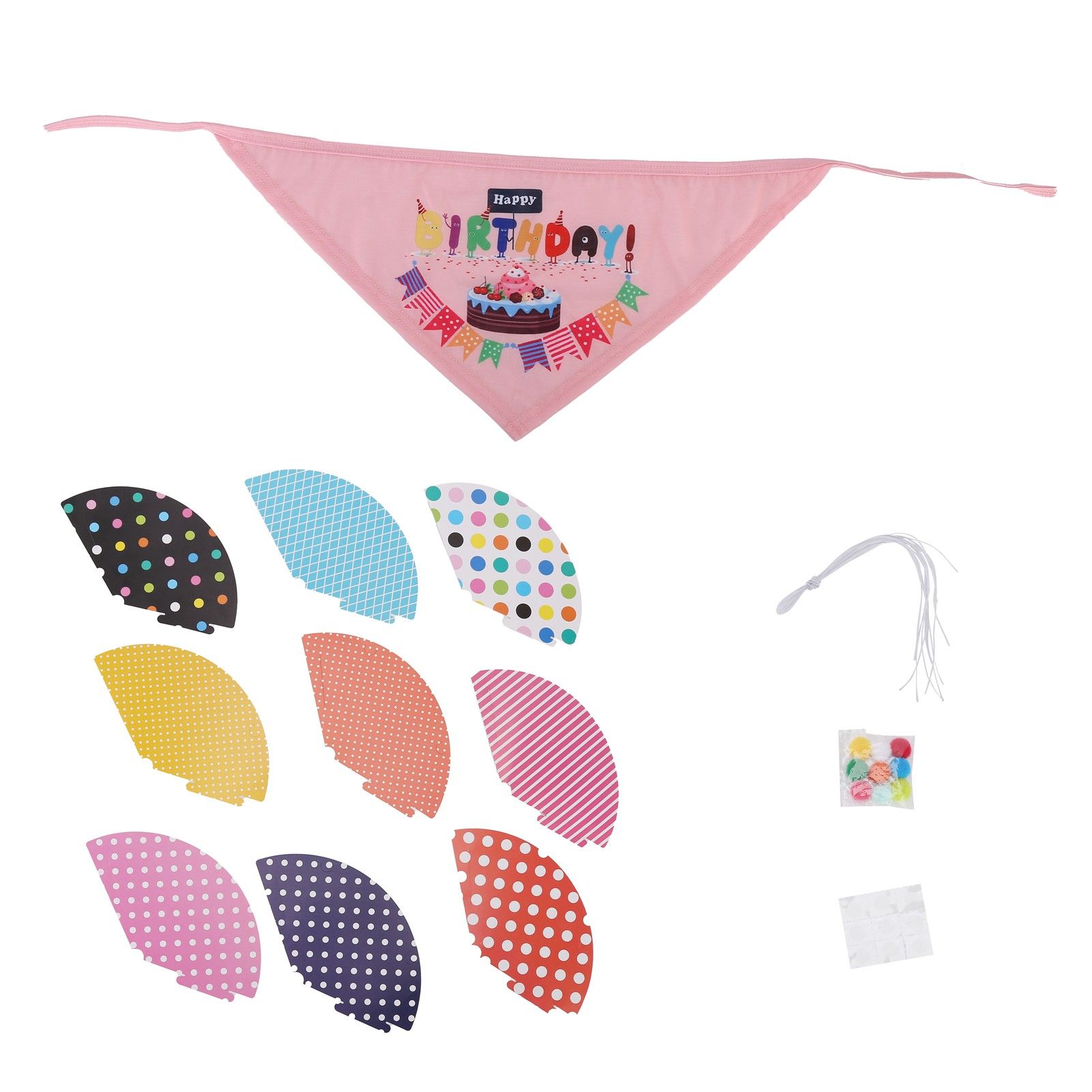 Dog Birthday Hat Creative Pet Birthday Party Hat Animal Dog One Year Old view 10