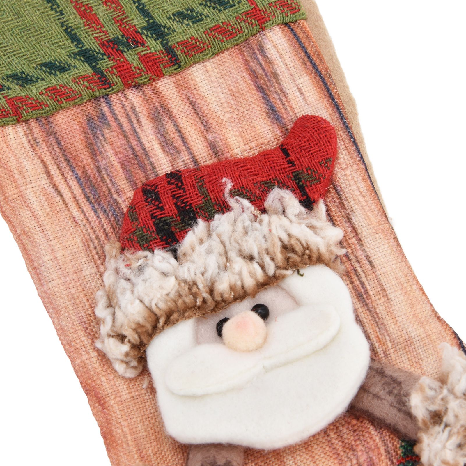 Christmas Stocking Three Dimensional Printed Christmas Stocking Gift Bag view 14