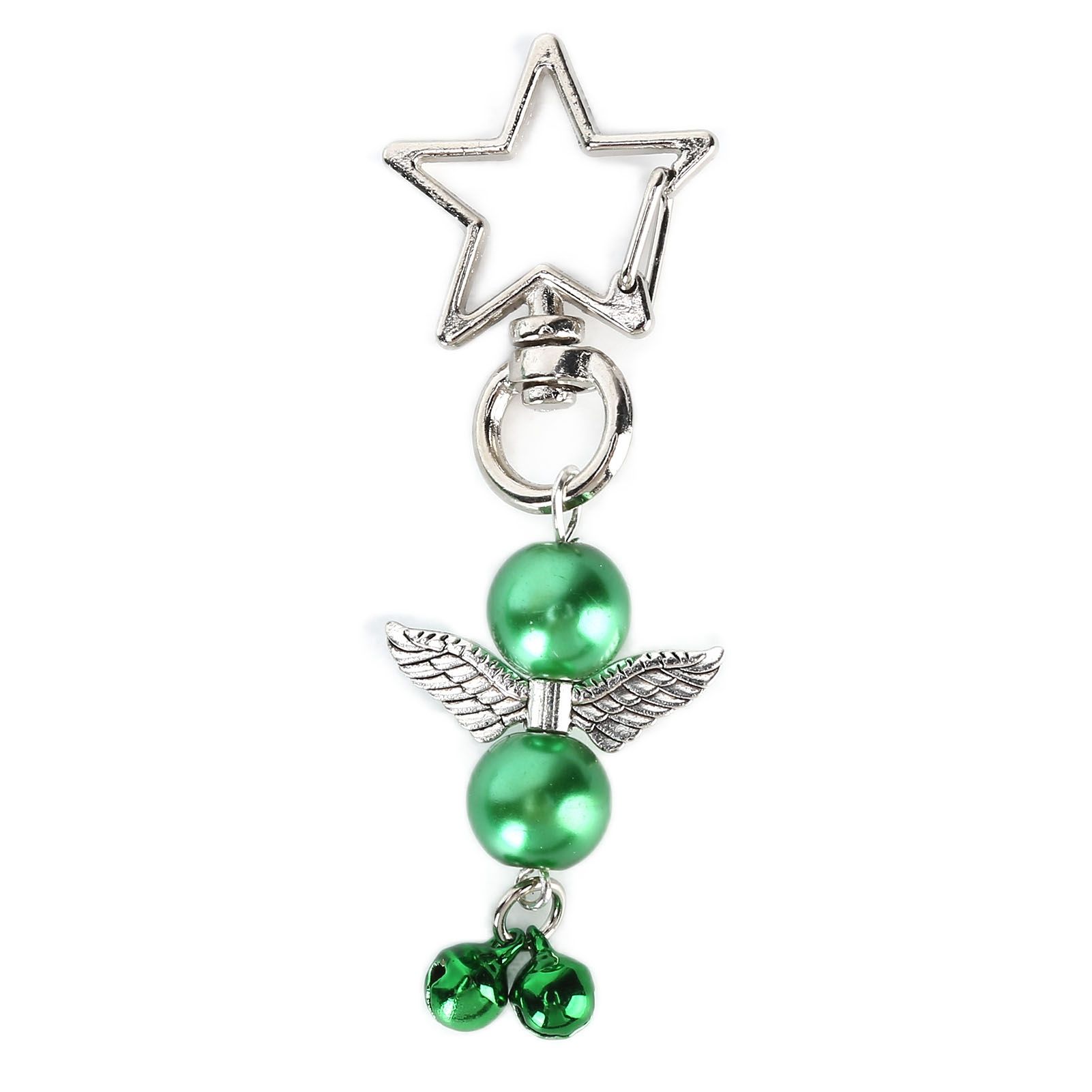20PCS Keychain Bells Angel Stars Creative Christmas Decoration Gift Santa view 14