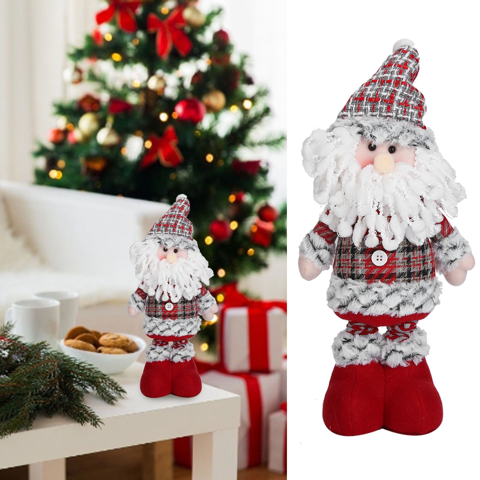 Retractable Christmas Innovative Doll Toy Home Decoration for Christmas view 11