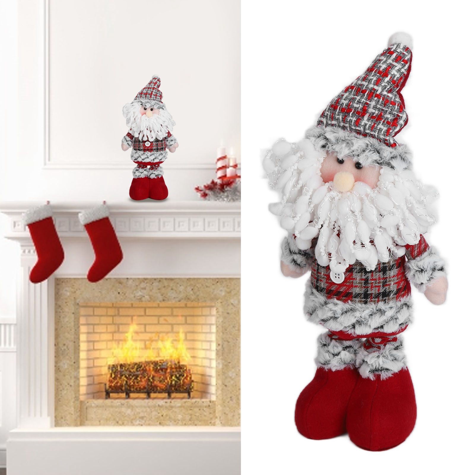 Retractable Christmas Innovative Doll Toy Home Decoration for Christmas view 12