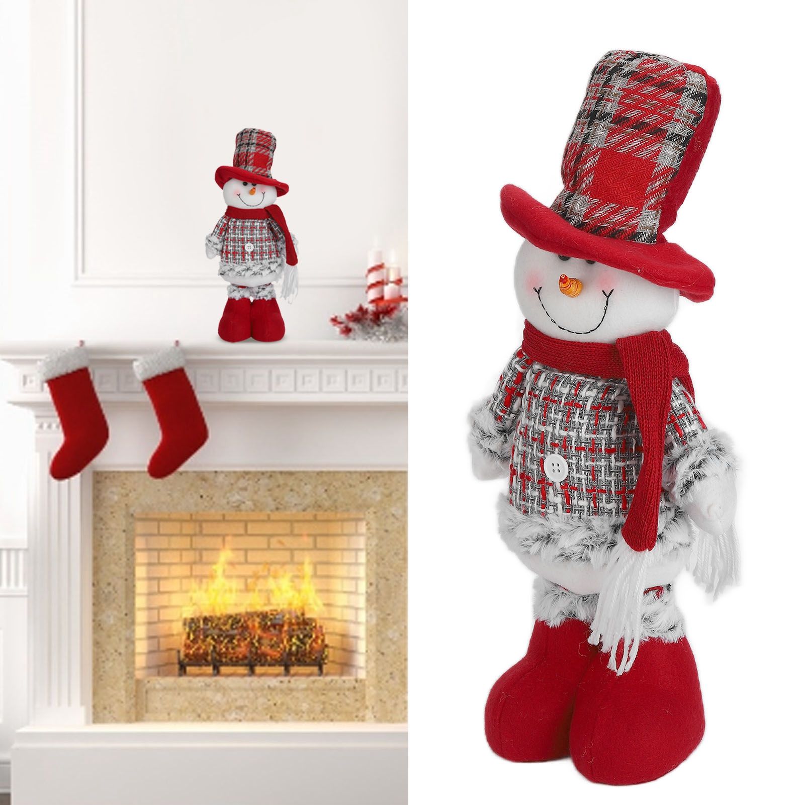 Retractable Christmas Innovative Doll Toy Home Decoration for Christmas view 11