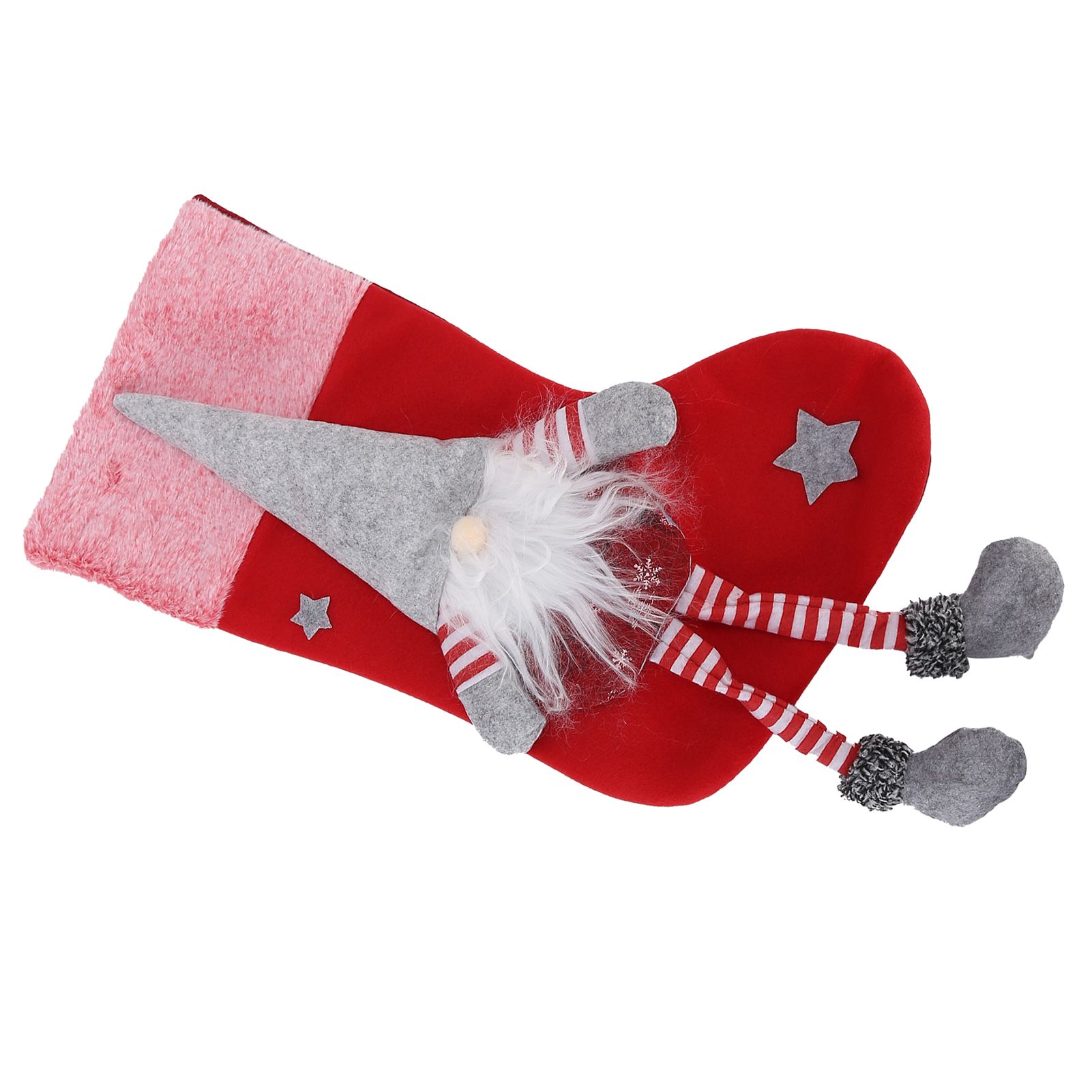 Christmas Hanging Ornaments Plush Faceless Old Man Christmas Stockings view 5