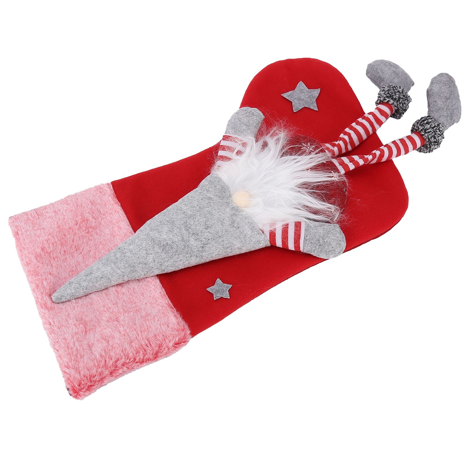 Christmas Hanging Ornaments Plush Faceless Old Man Christmas Stockings view 6