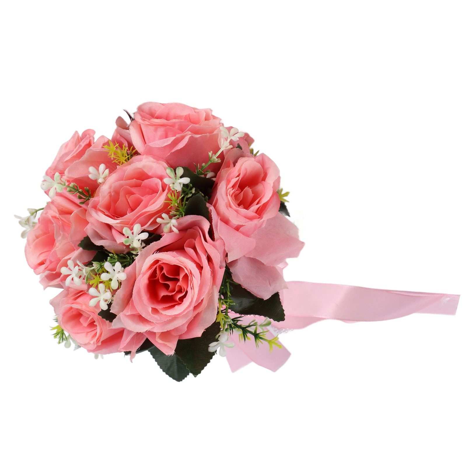 Artificial Wedding Bouquet Silk Flower Simulation Rose Bouquet for Bride view 8