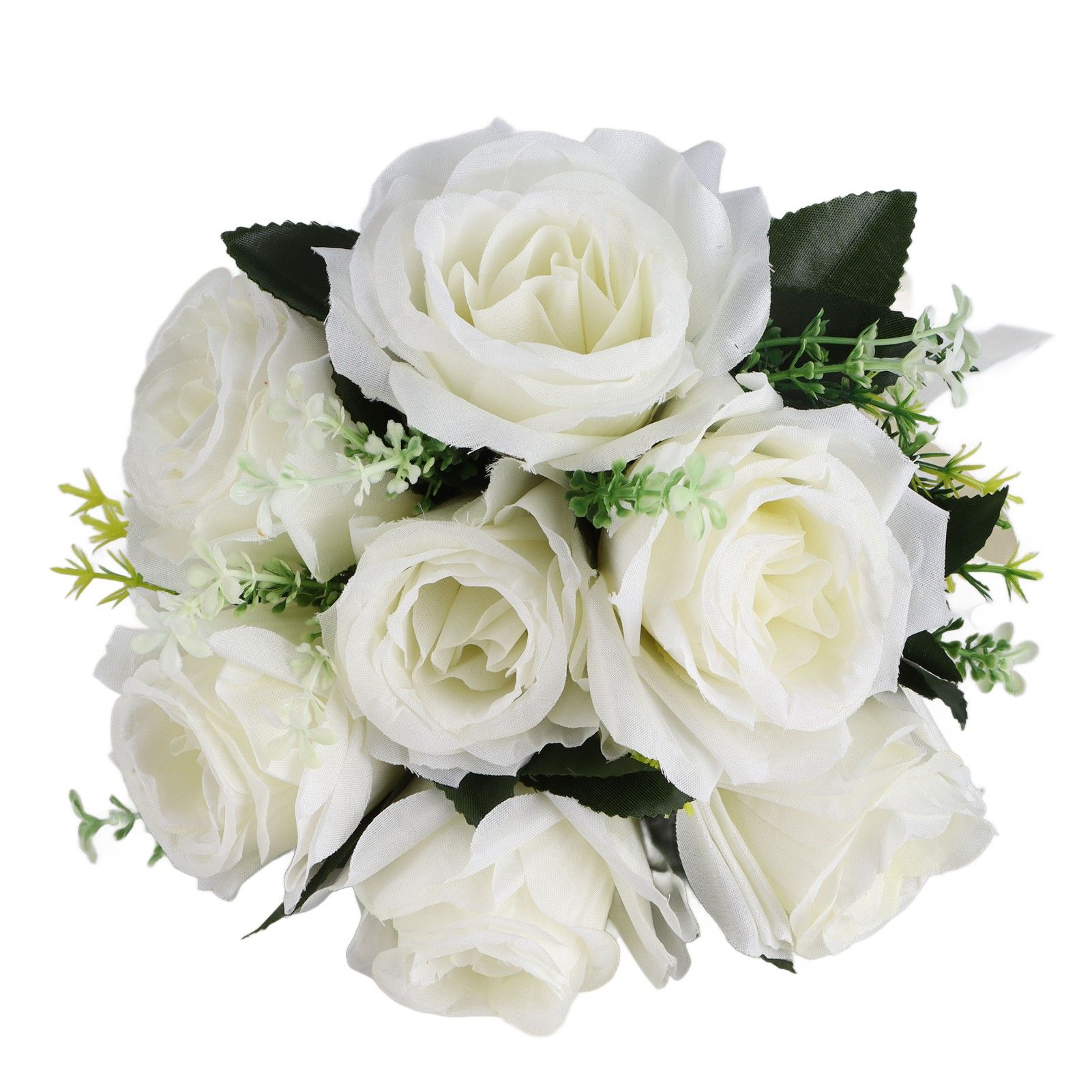 Artificial Wedding Bouquet Silk Flower Simulation Rose Bouquet for Bride view 7