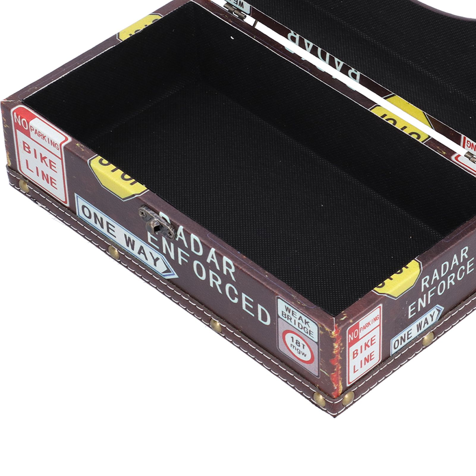 Tissue Box Vintage Composite Wood Napkin Paper Box for Household Living Room view 13