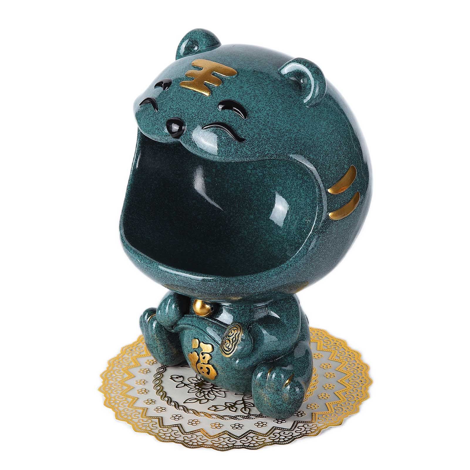 Cut Animal Shaped Key Phone Storage Basket Container Home Entryway Decor view 3