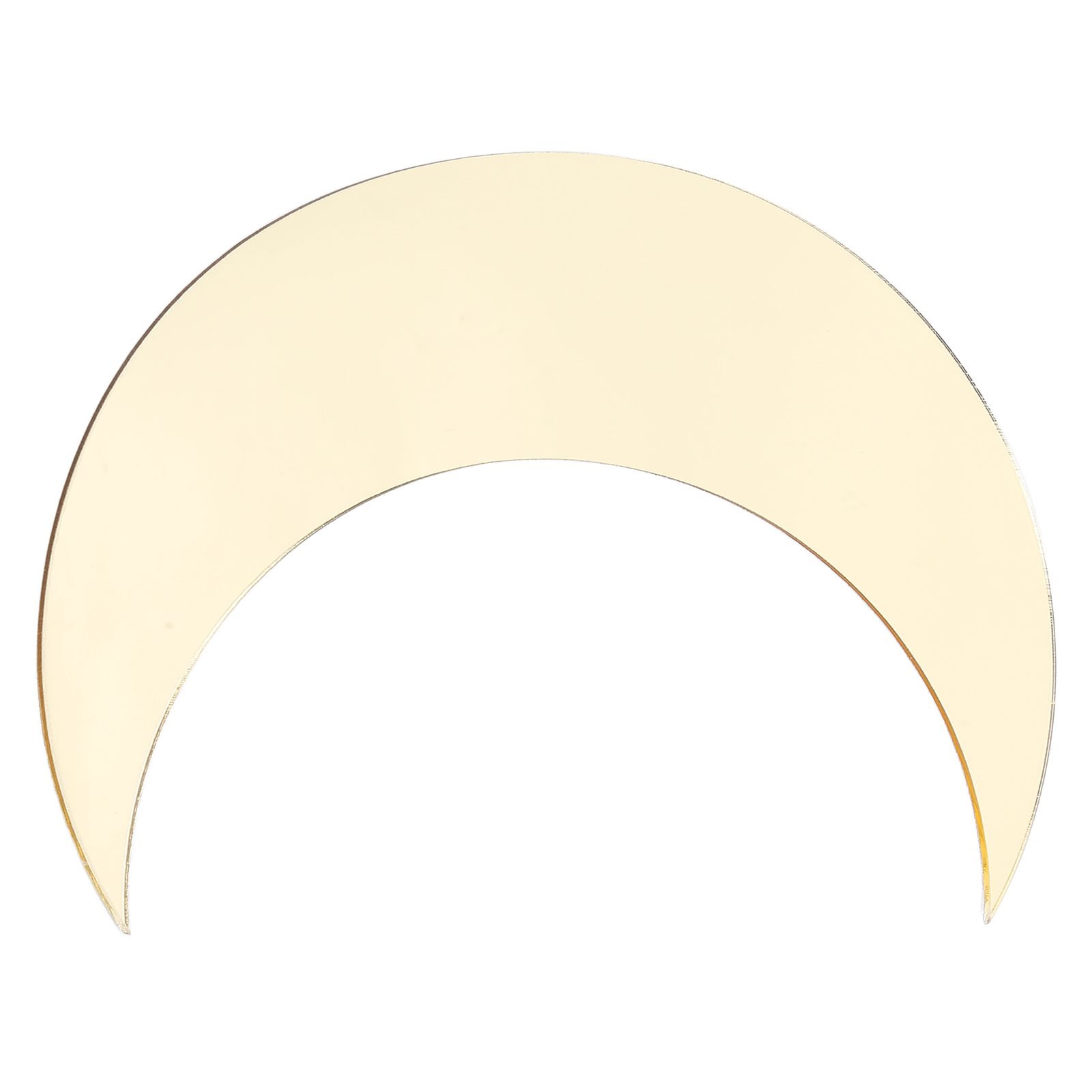 Moon Shape Mirror Wall Sticker Acrylic Decorative Background Decal for Home view 3
