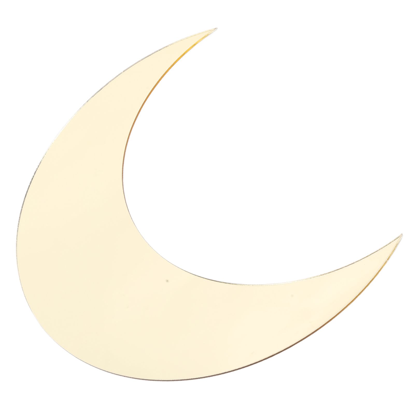 Moon Shape Mirror Wall Sticker Acrylic Decorative Background Decal for Home view 7