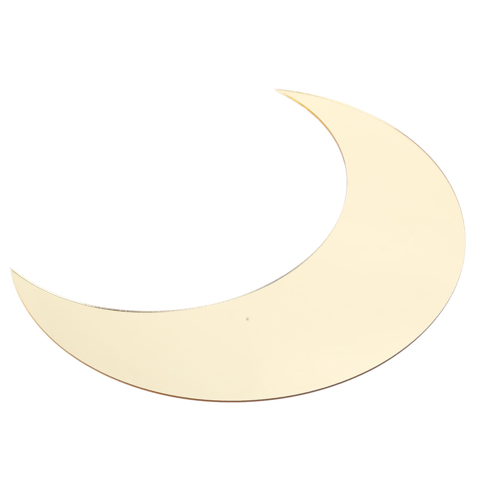 Moon Shape Mirror Wall Sticker Acrylic Decorative Background Decal for Home view 8