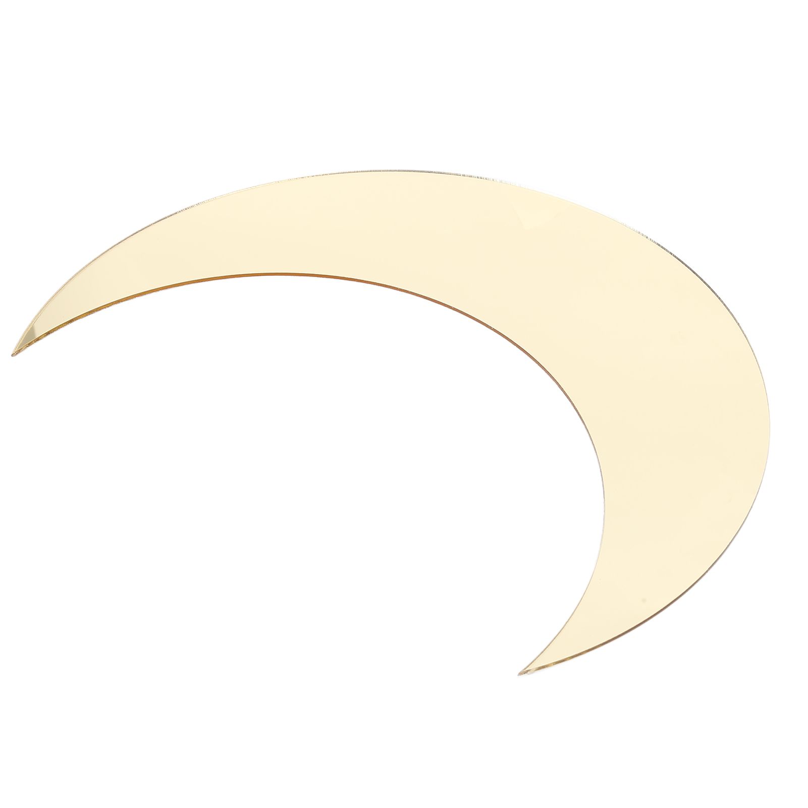 Moon Shape Mirror Wall Sticker Acrylic Decorative Background Decal for Home view 10