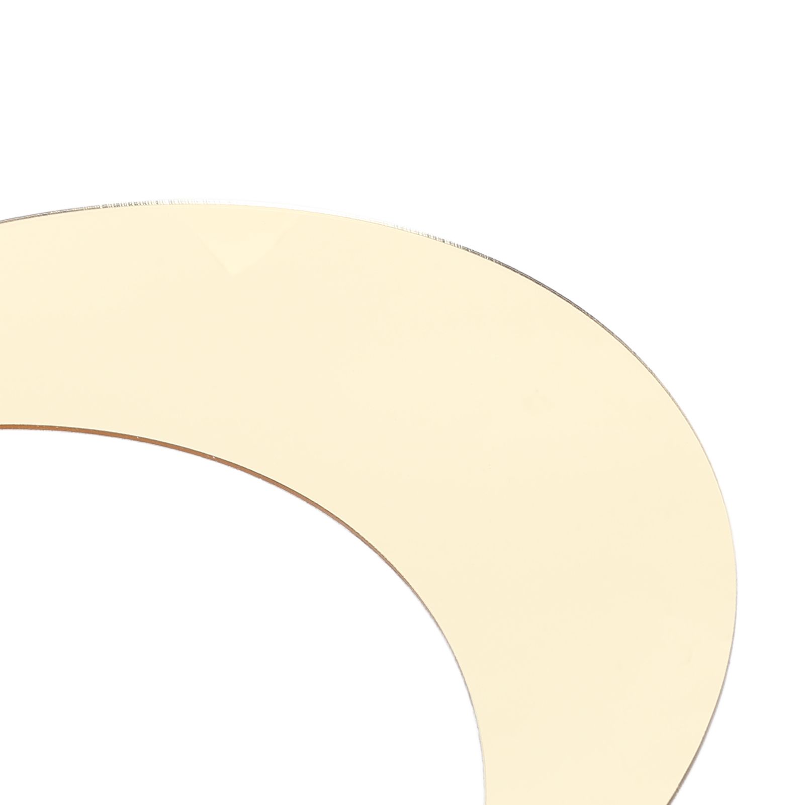 Moon Shape Mirror Wall Sticker Acrylic Decorative Background Decal for Home view 15