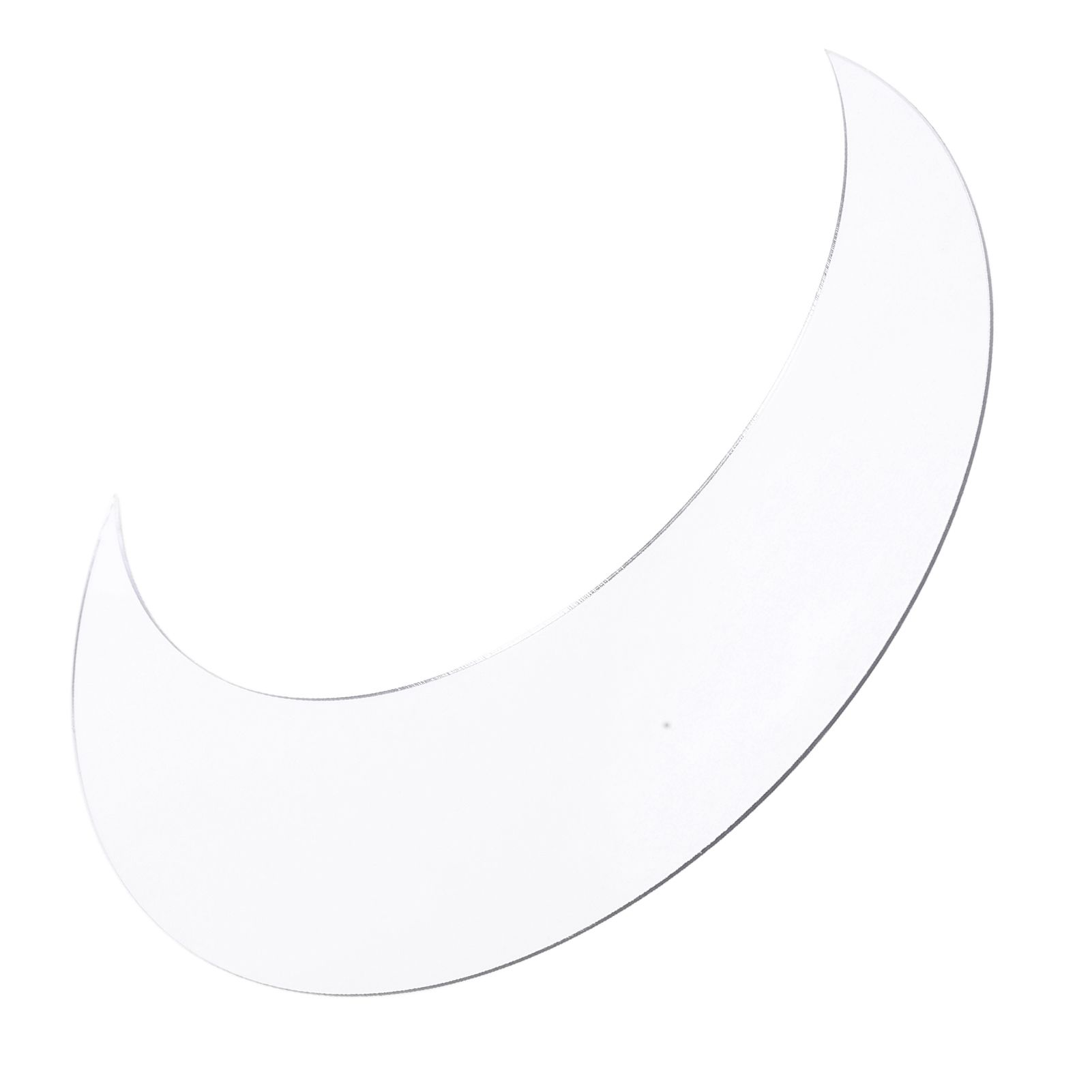 Moon Shape Mirror Wall Sticker Acrylic Decorative Background Decal for Home view 6