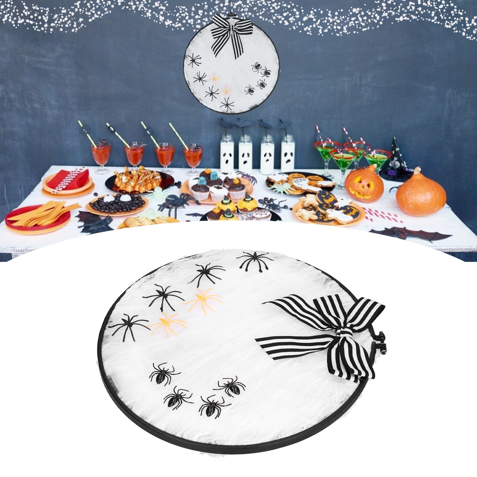 Halloween Embroidery DIY Decorative Cross Stitch Crafts Kit for Home Festival view 11