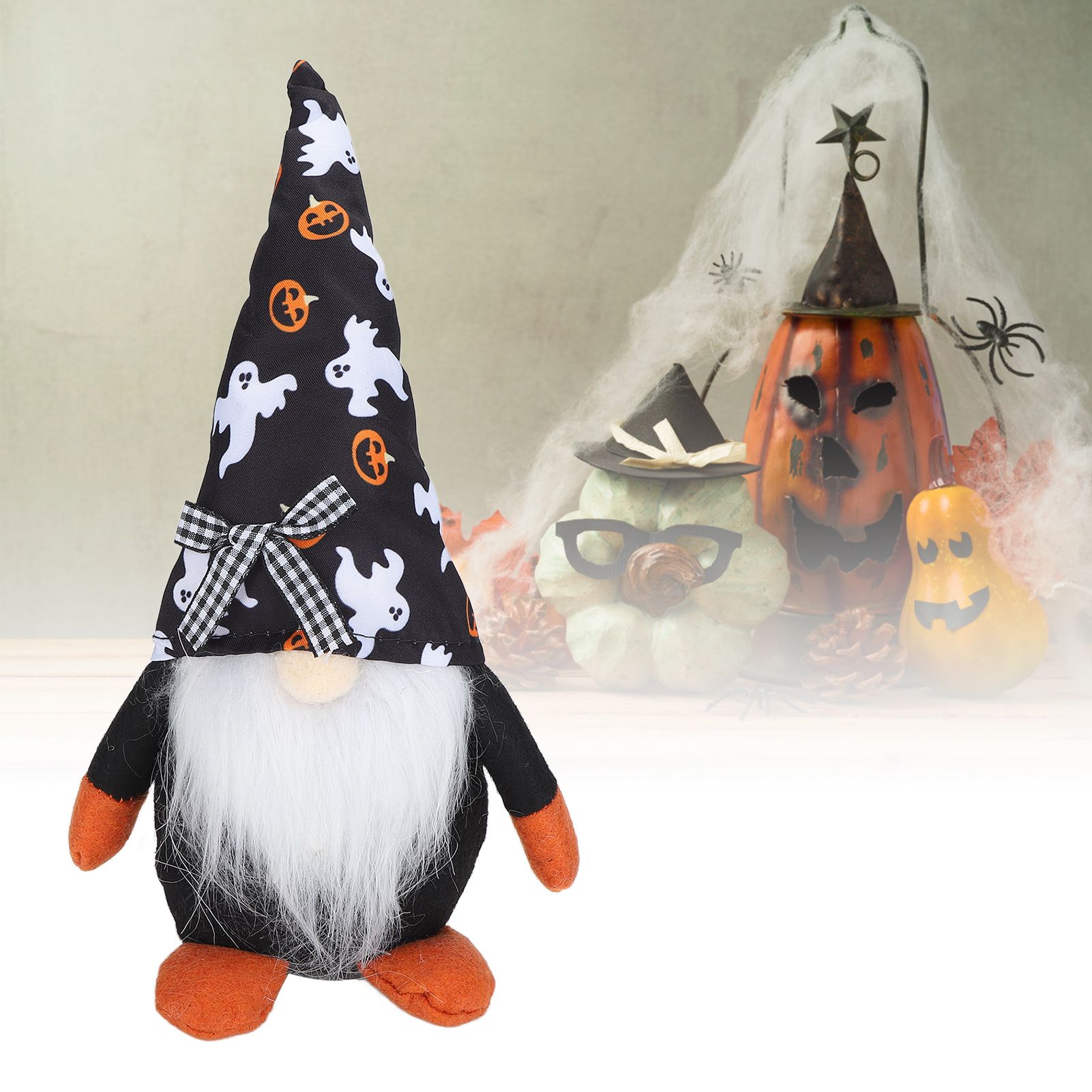 Halloween Gnome Plush Decor Handmade Eco Friendly Portable Durable Rudolph view 11
