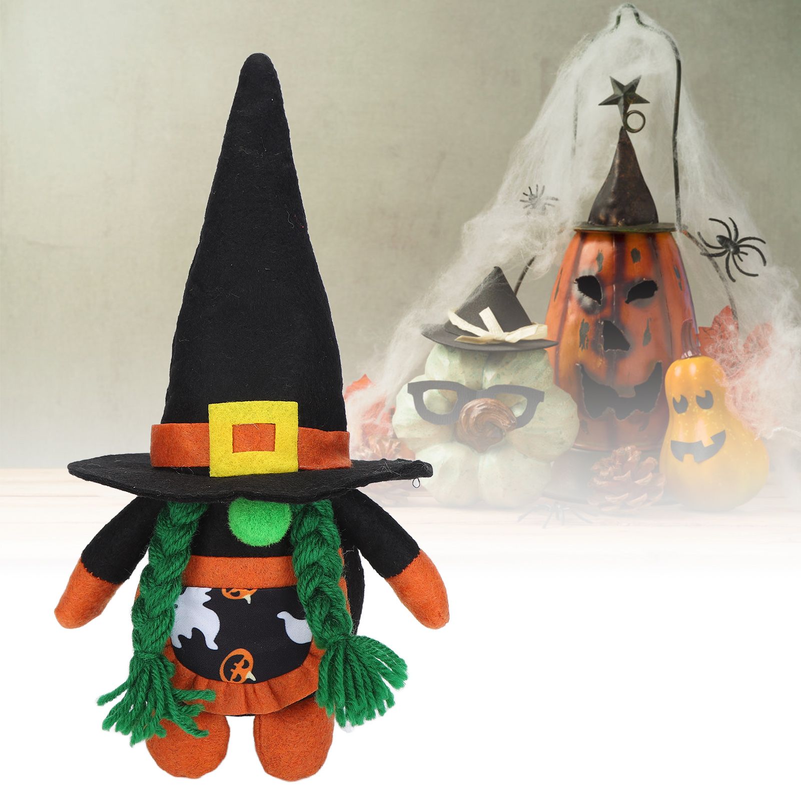 Halloween Gnome Plush Decor Handmade Eco Friendly Portable Durable Rudolph view 11