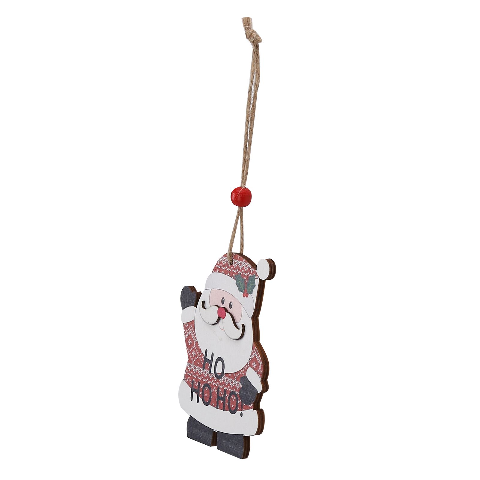 DIY Christmas Ornament Wooden Christmas Tree Decoration for Spring Festival view 2