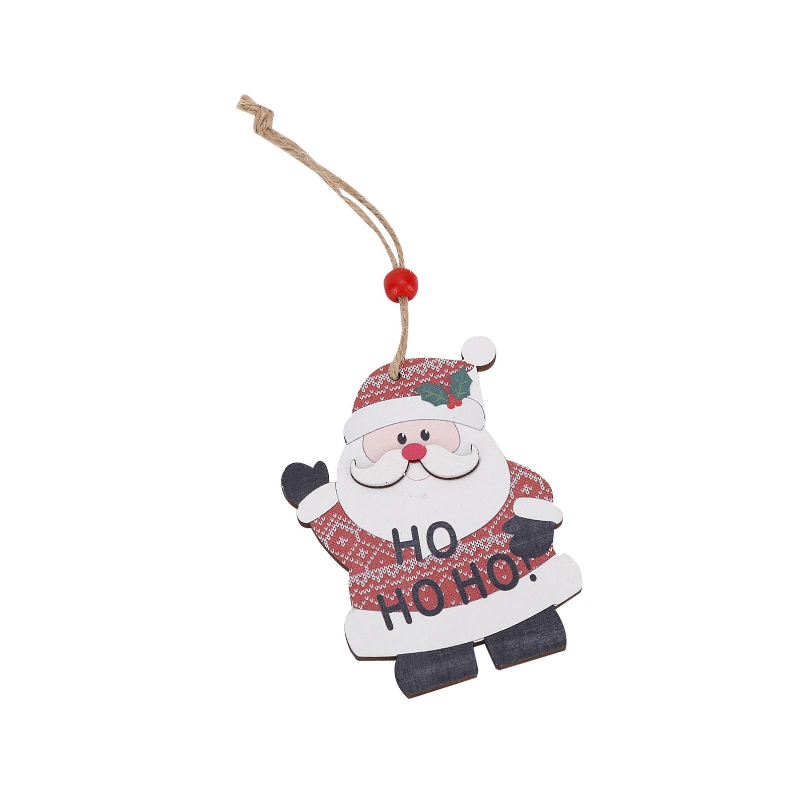 DIY Christmas Ornament Wooden Christmas Tree Decoration for Spring Festival view 4