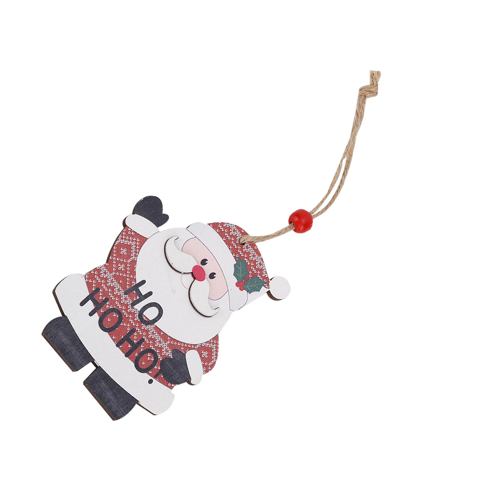 DIY Christmas Ornament Wooden Christmas Tree Decoration for Spring Festival view 6