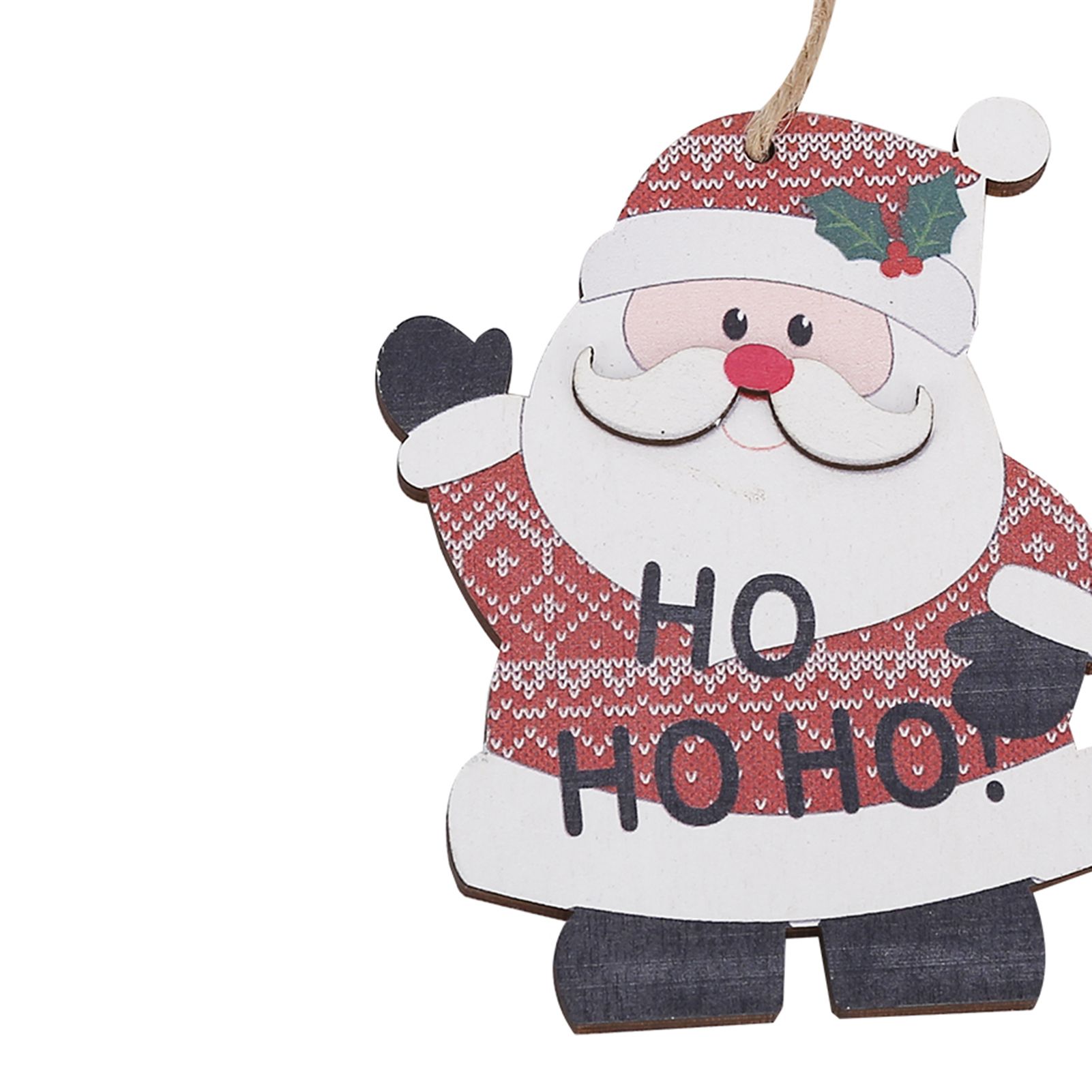 DIY Christmas Ornament Wooden Christmas Tree Decoration for Spring Festival view 13