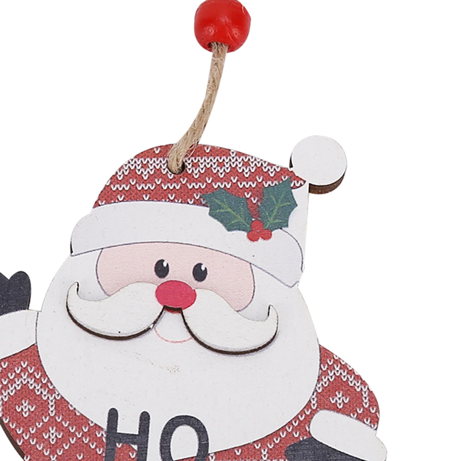 DIY Christmas Ornament Wooden Christmas Tree Decoration for Spring Festival view 14