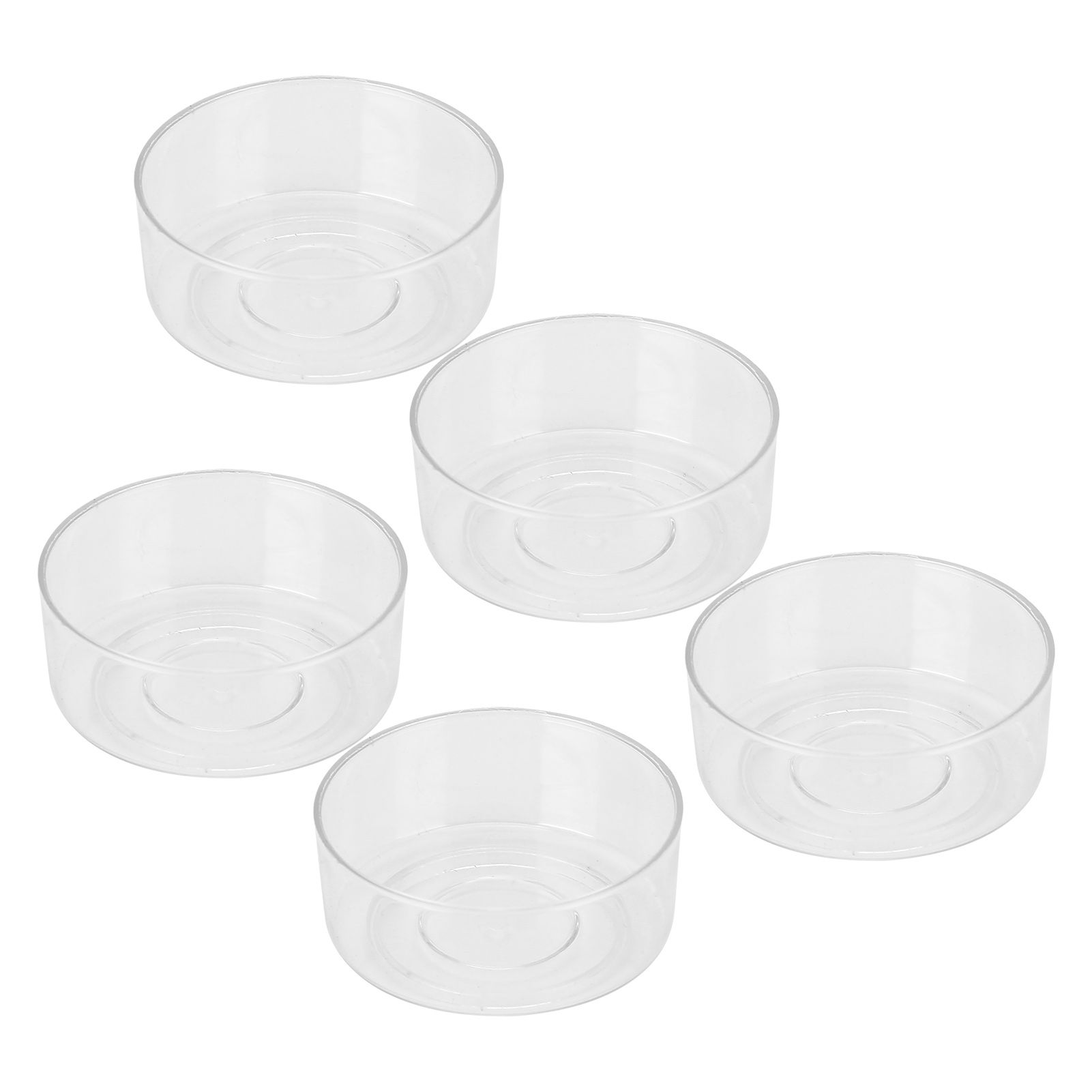 50Pcs DIY Plastic Candle Mold Transparent Heat Resistant Candle Making view 4