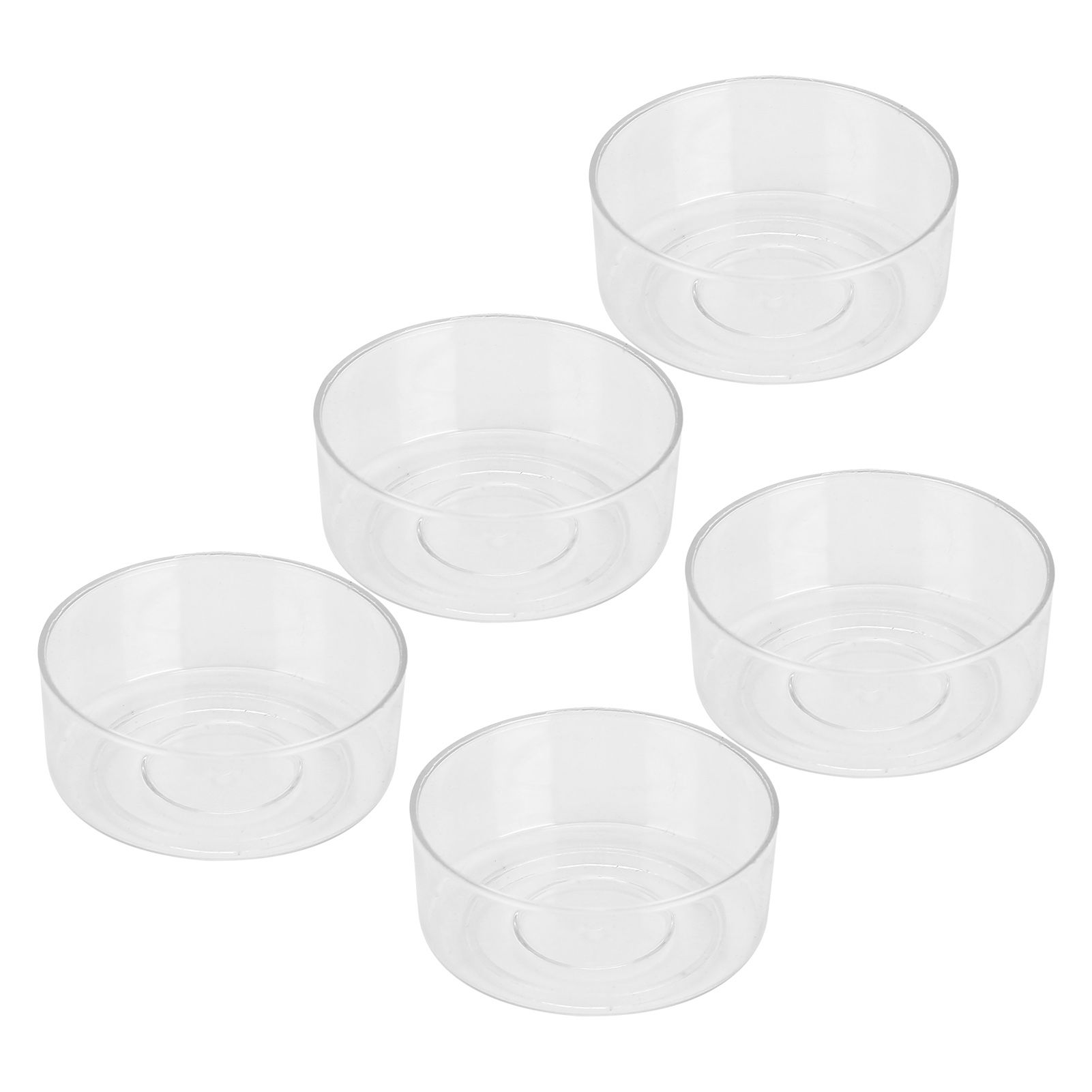 50Pcs DIY Plastic Candle Mold Transparent Heat Resistant Candle Making view 5