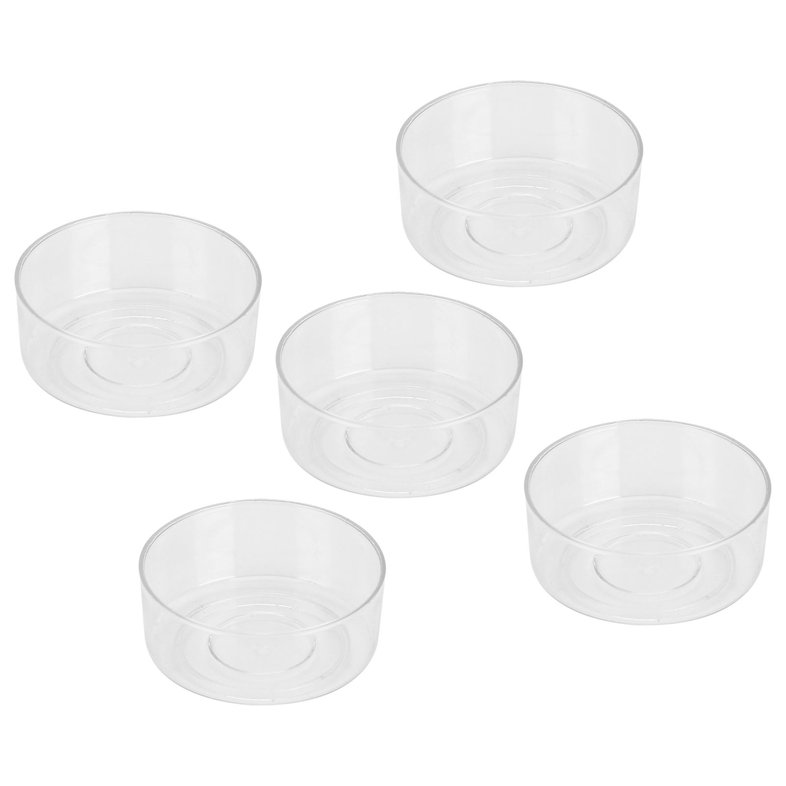 50Pcs DIY Plastic Candle Mold Transparent Heat Resistant Candle Making view 6