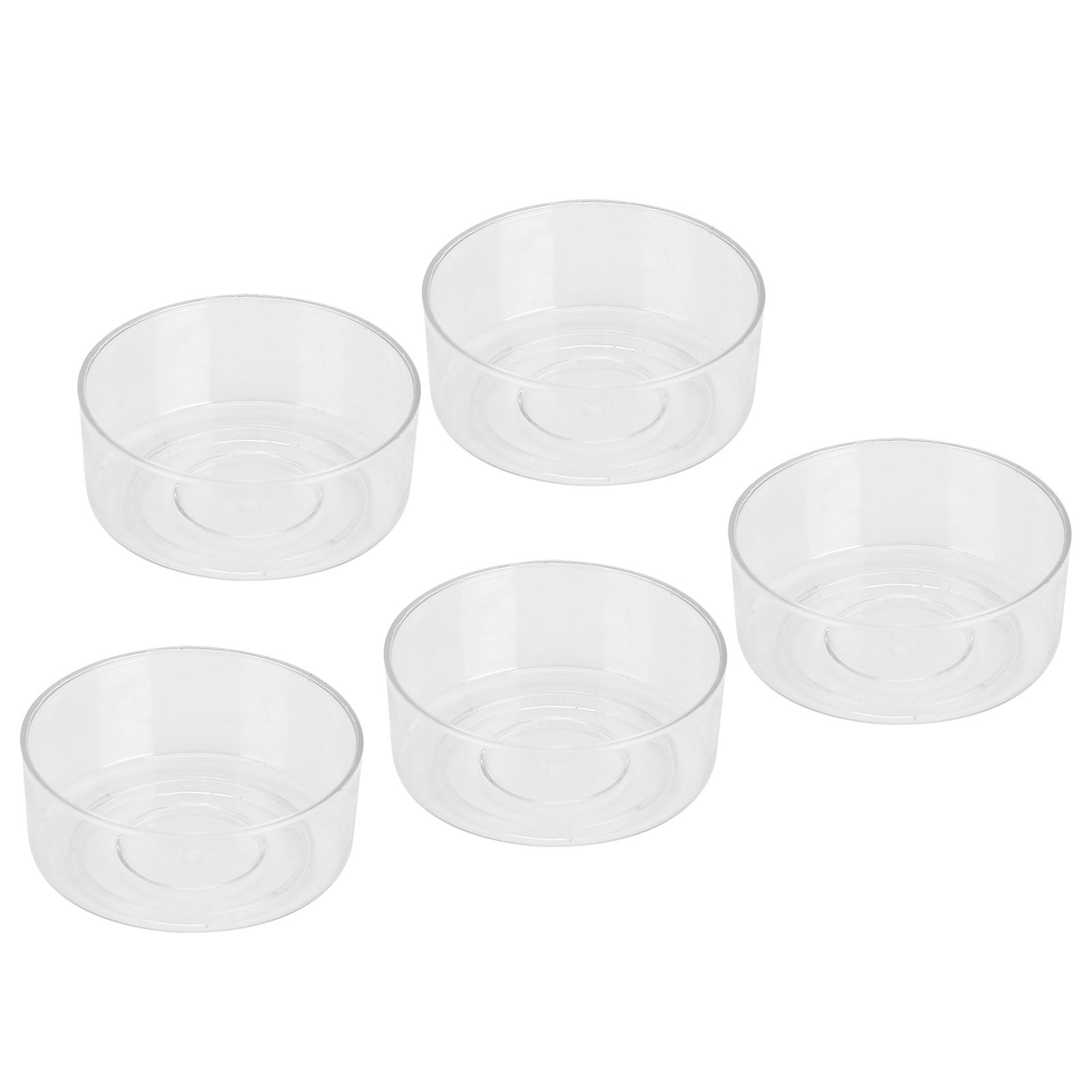 50Pcs DIY Plastic Candle Mold Transparent Heat Resistant Candle Making view 7