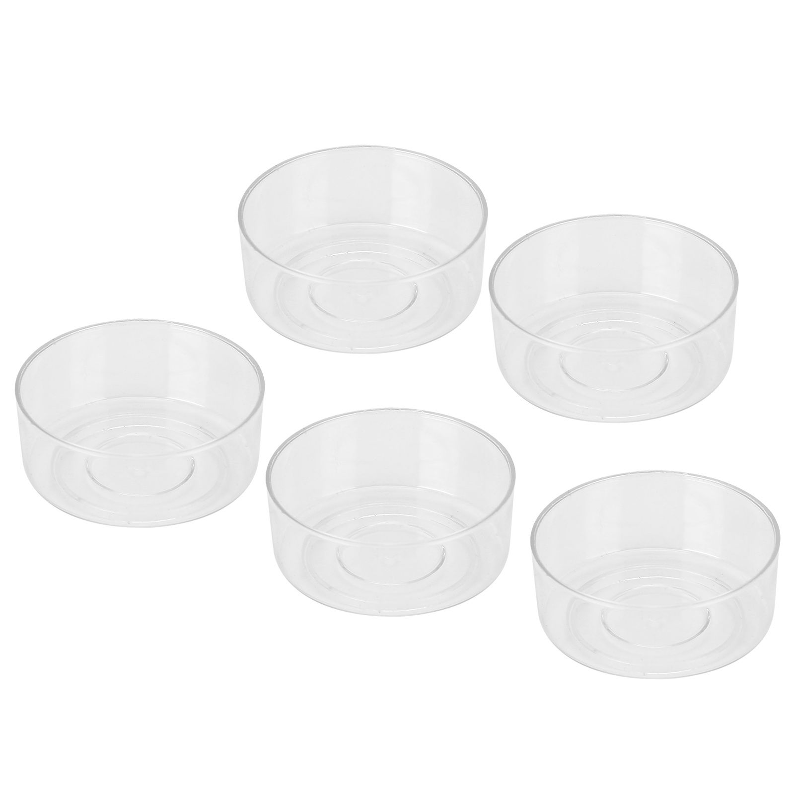 50Pcs DIY Plastic Candle Mold Transparent Heat Resistant Candle Making view 8
