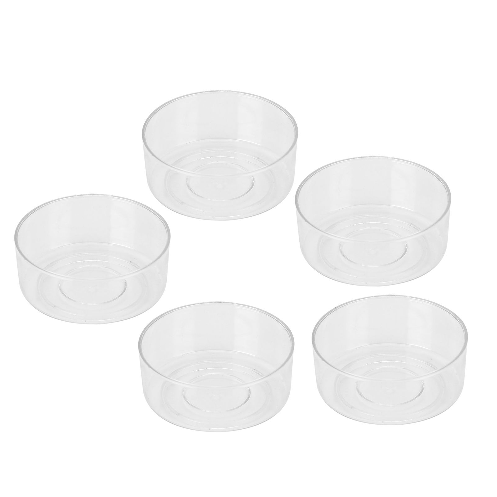 50Pcs DIY Plastic Candle Mold Transparent Heat Resistant Candle Making view 9