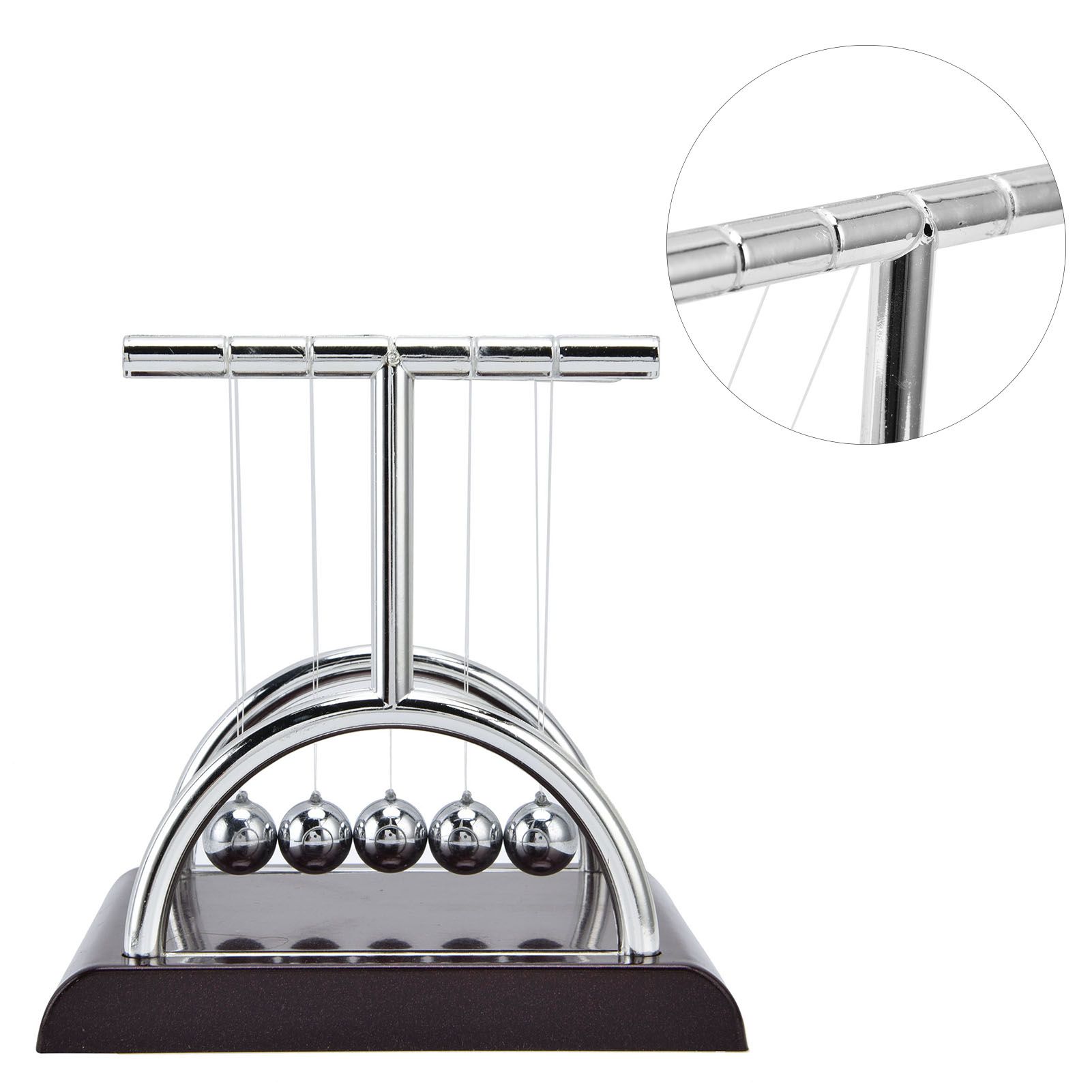 Interesting Pendulum Ball Innovative Decompression Fun Toy Office Decoration view 5