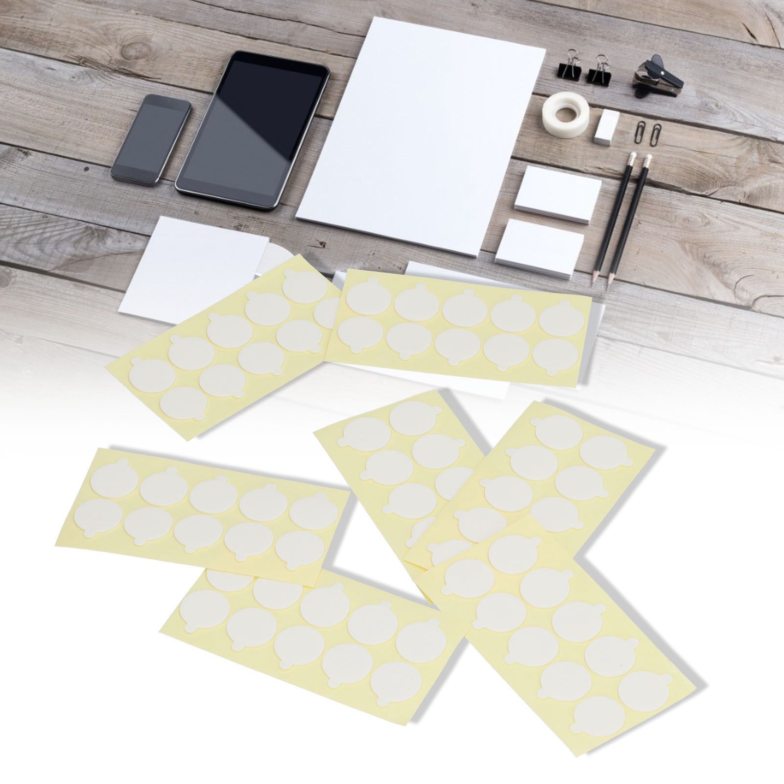 10Pcs Candle Wick Stickers Double Sided Heat Resistant Durable Convenient view 11