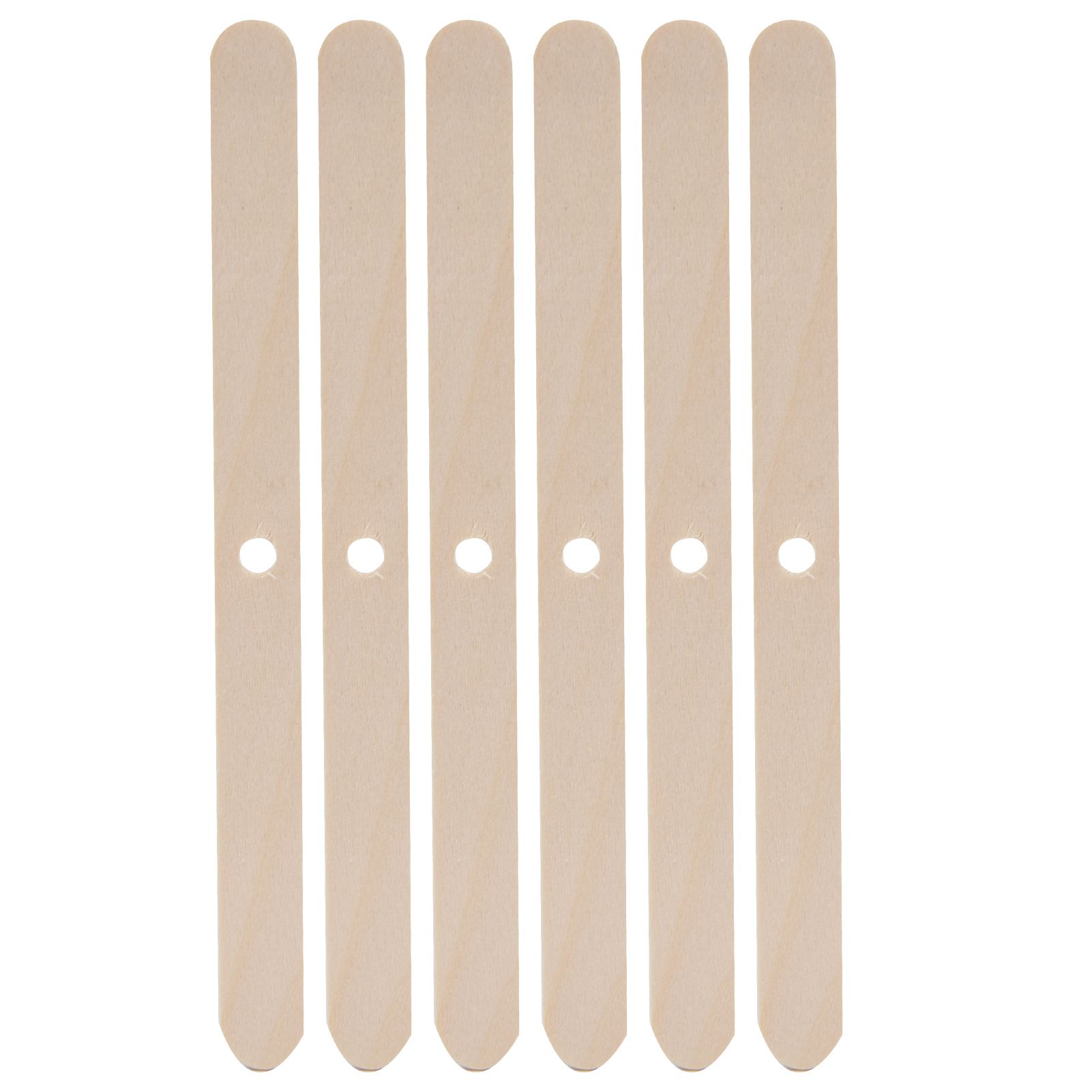 50Pcs Candle Wick Holder Birch Easy Use Reusable Wooden Wax Core Holder for view 4