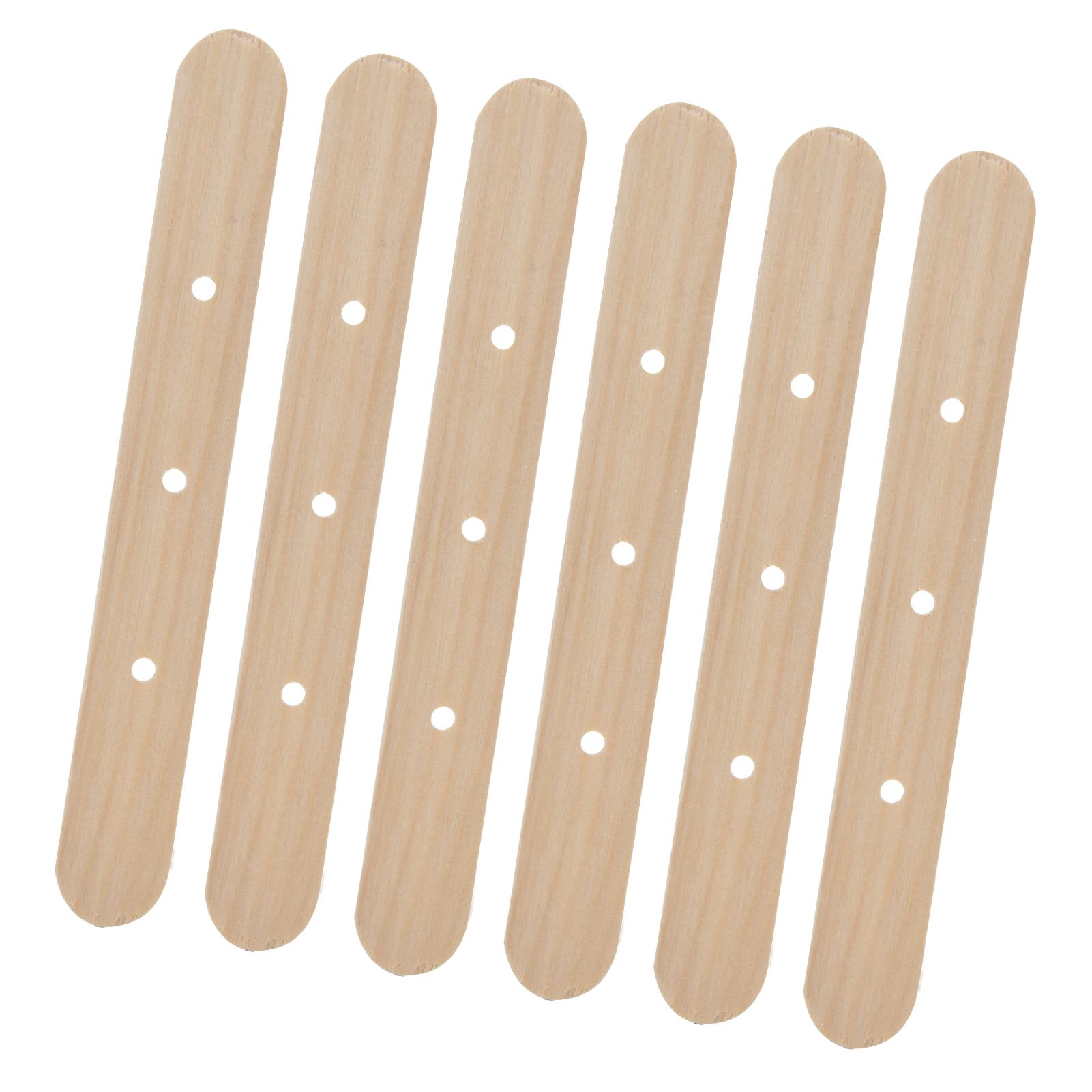 50Pcs Candle Wick Holder Birch Easy Use Reusable Wooden Wax Core Holder for view 8